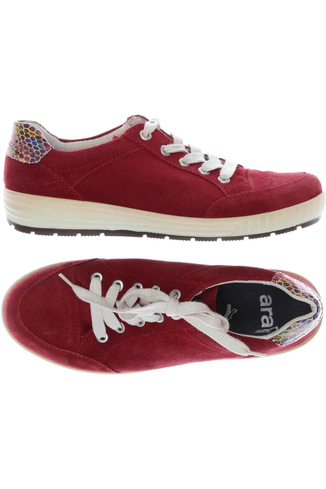

Ara Damen Halbschuh, rot, Gr. 5