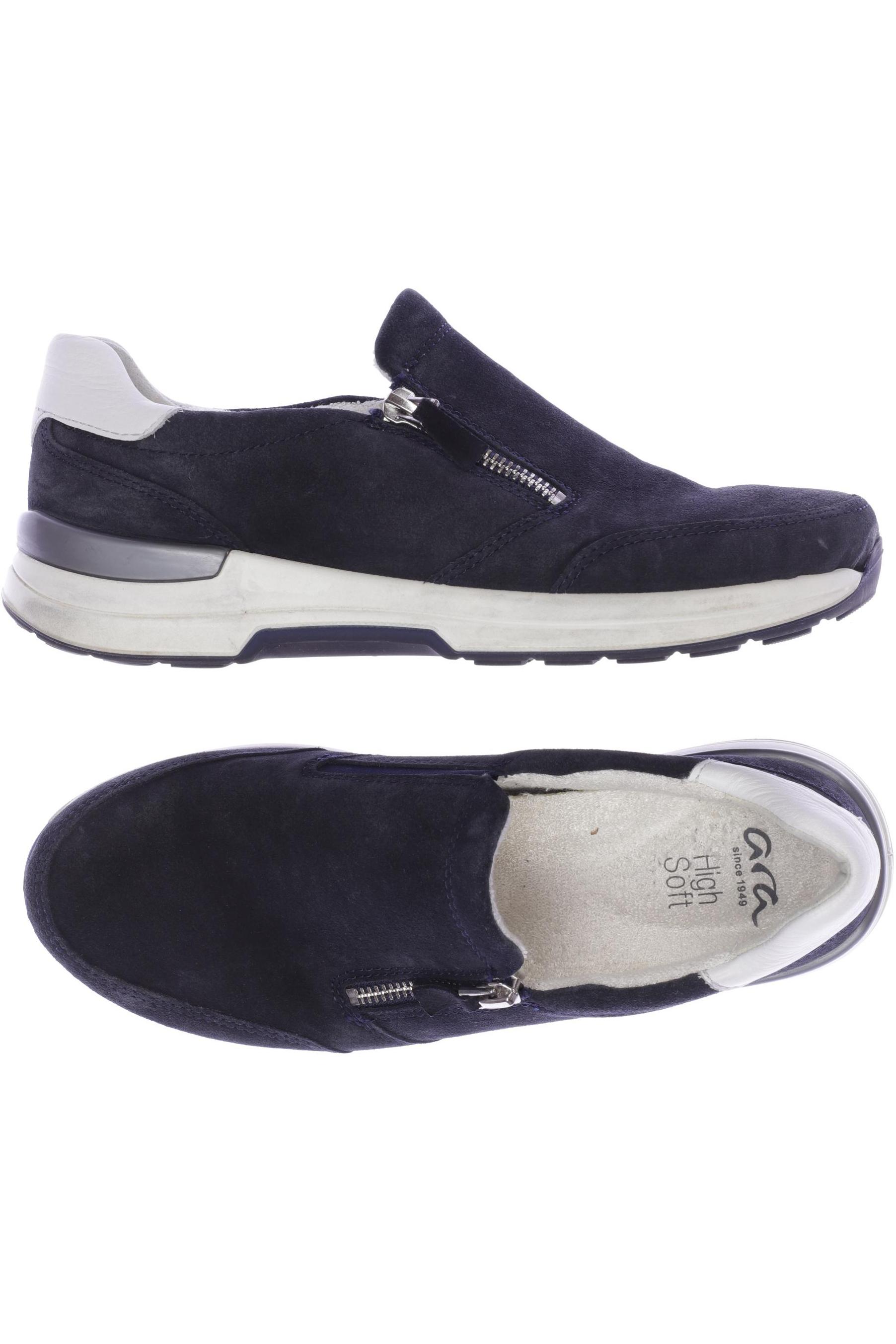 

Ara Damen Halbschuh, marineblau, Gr. 5.5