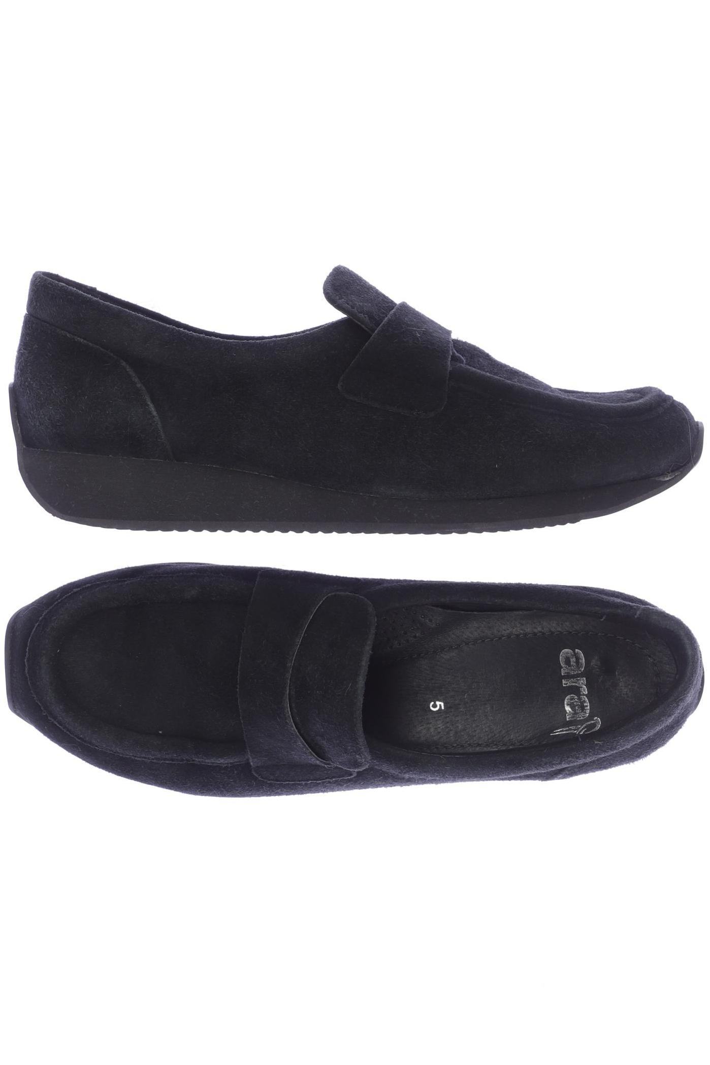 

Ara Damen Halbschuh, schwarz, Gr. 5