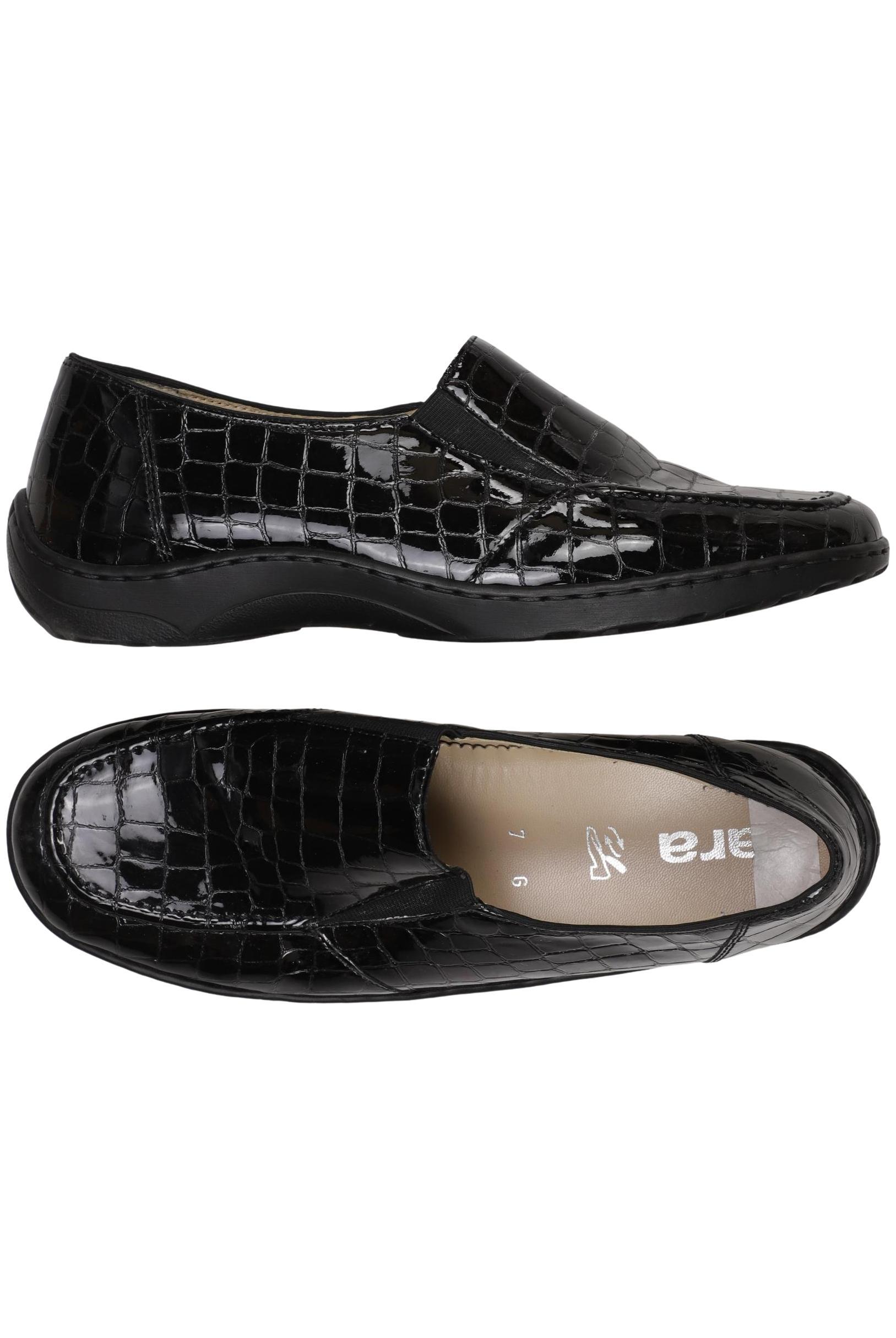 

Ara Damen Halbschuh, schwarz, Gr. 7