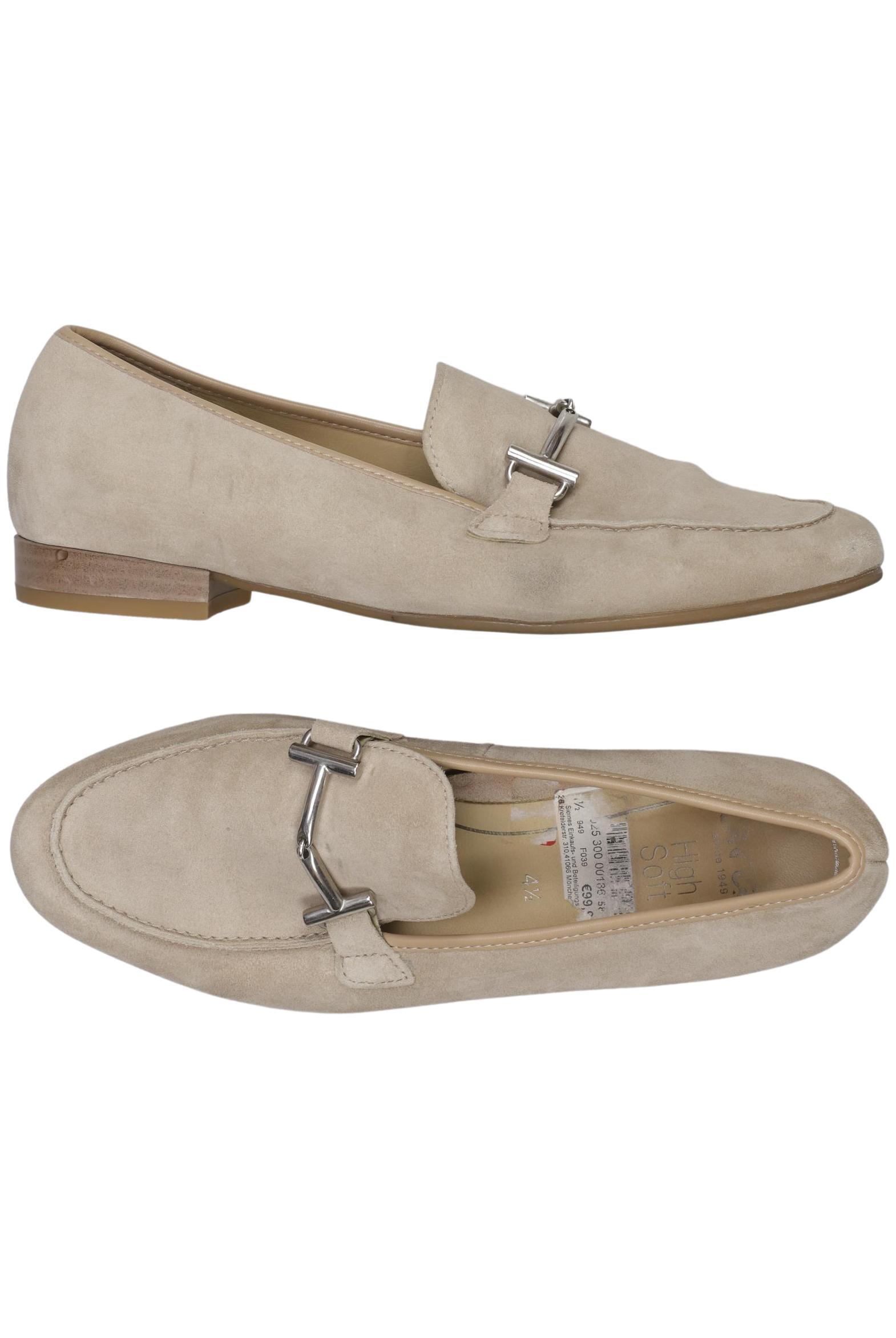 

Ara Damen Halbschuh, beige, Gr. 4.5