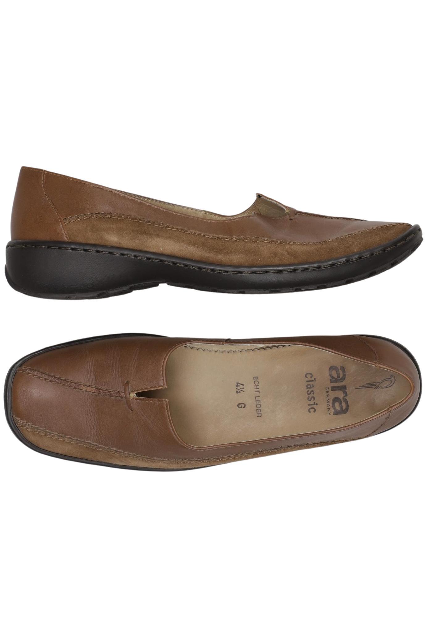 

Ara Damen Halbschuh, braun, Gr. 4.5