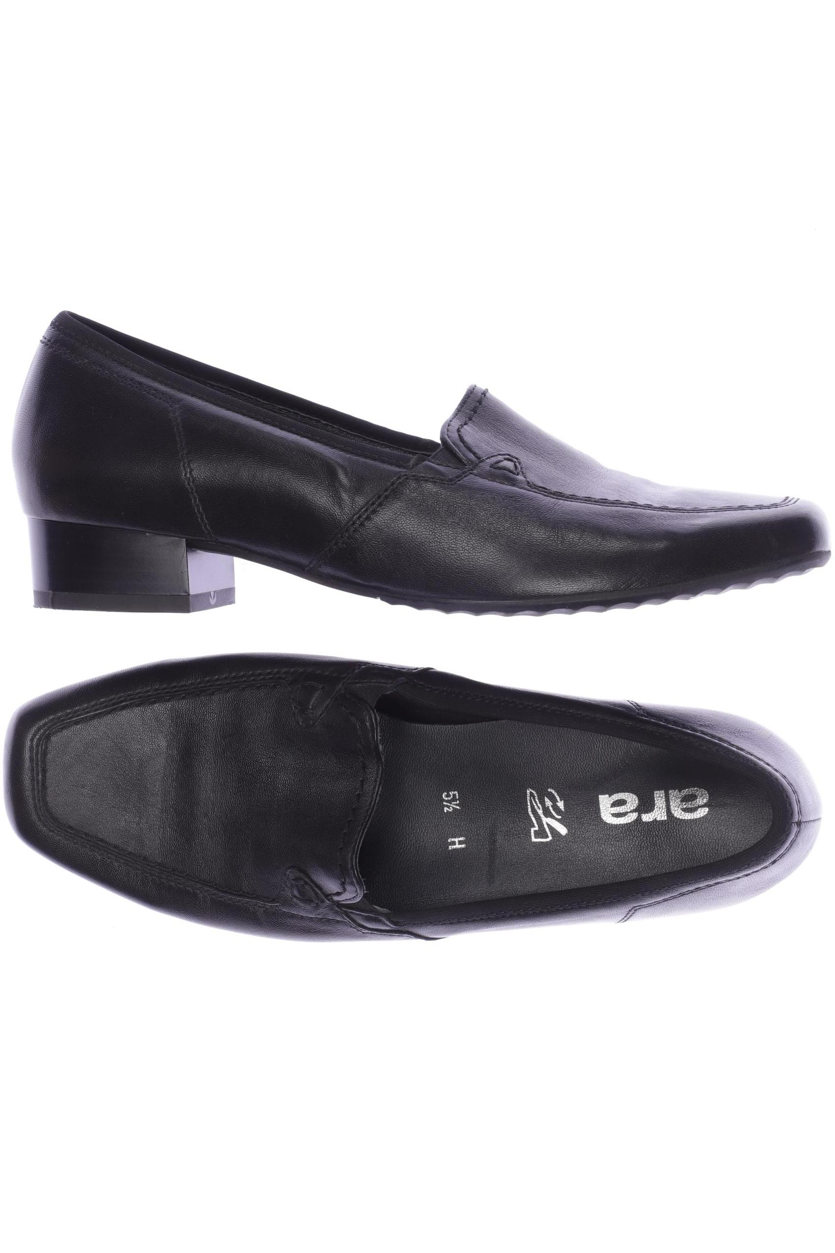 

Ara Damen Halbschuh, schwarz, Gr. 5.5