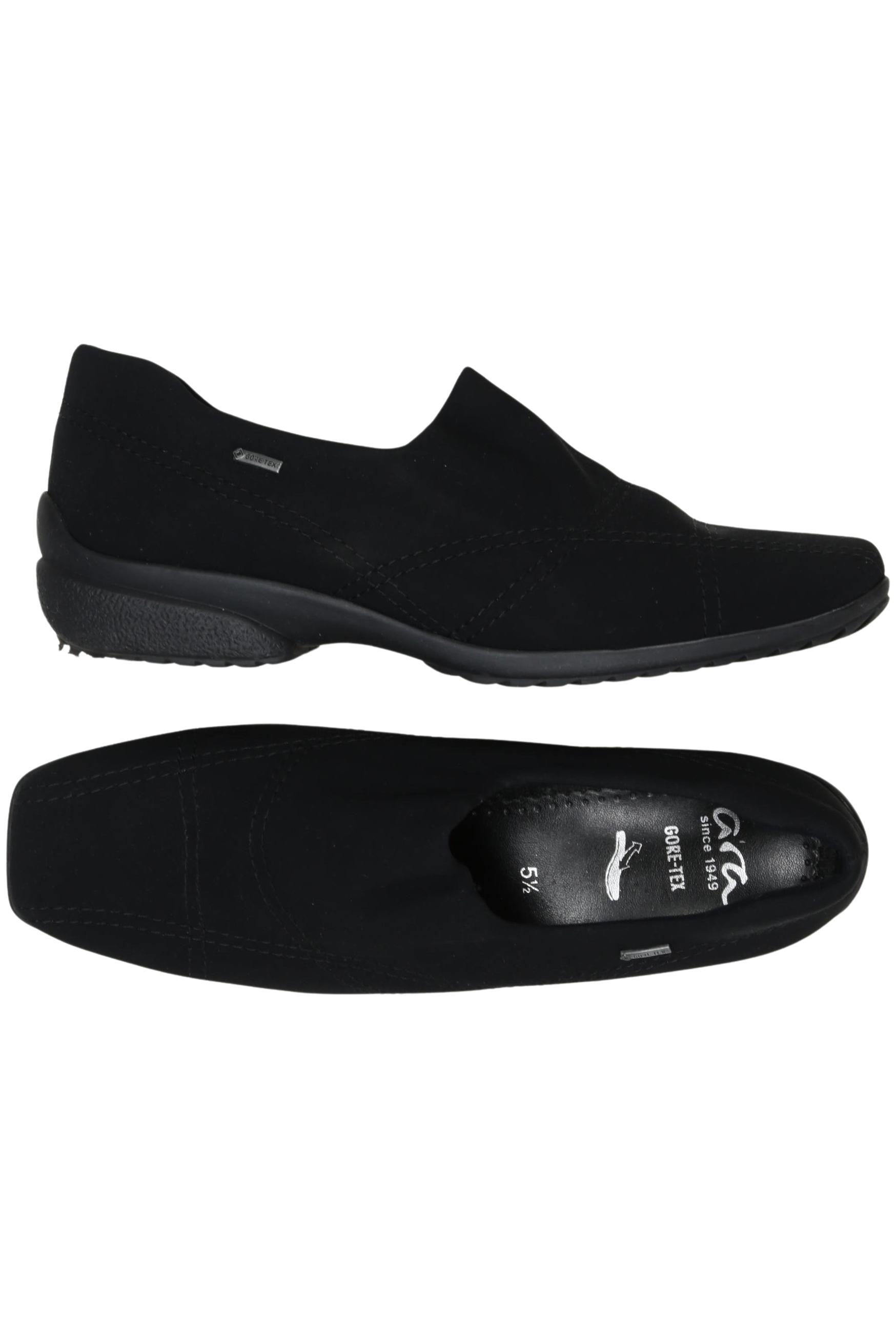 

Ara Damen Halbschuh, schwarz, Gr. 5.5