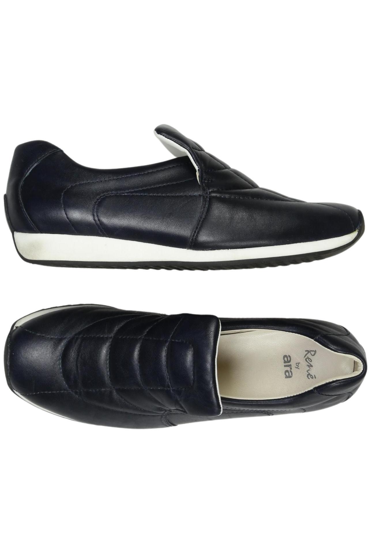 

Ara Damen Halbschuh, marineblau, Gr. 5.5