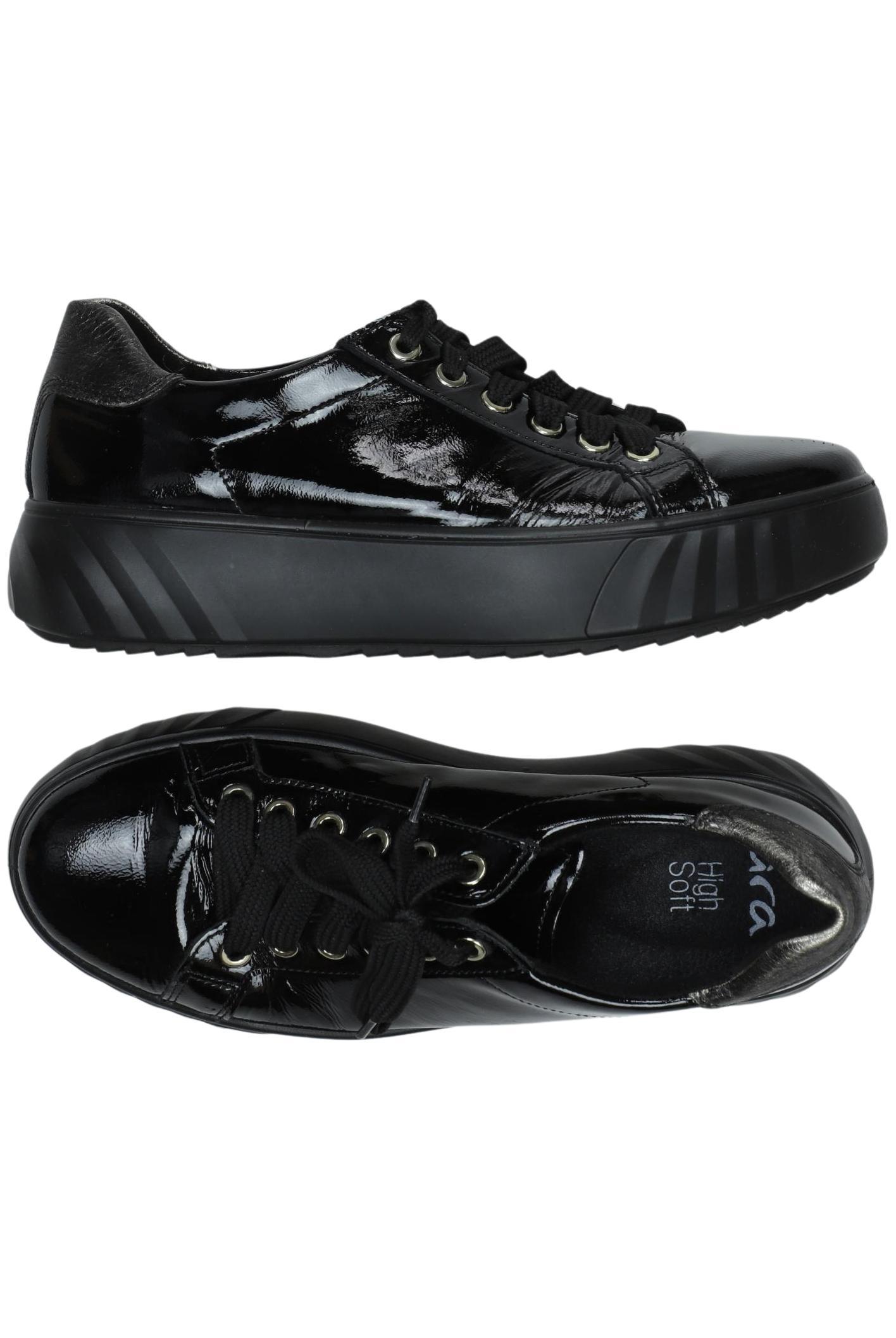 

Ara Damen Halbschuh, schwarz, Gr. 5.5