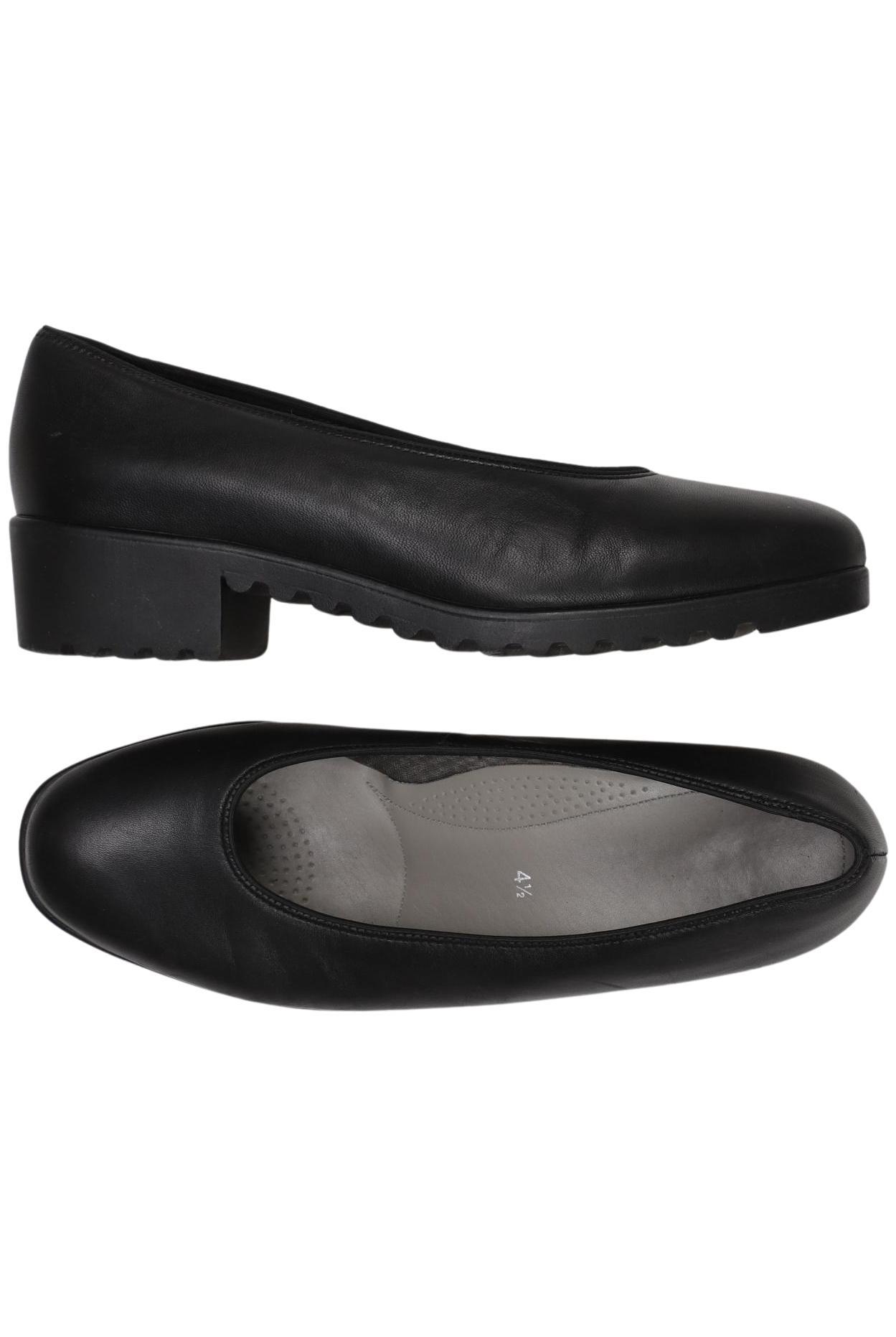 

Ara Damen Halbschuh, schwarz, Gr. 4.5