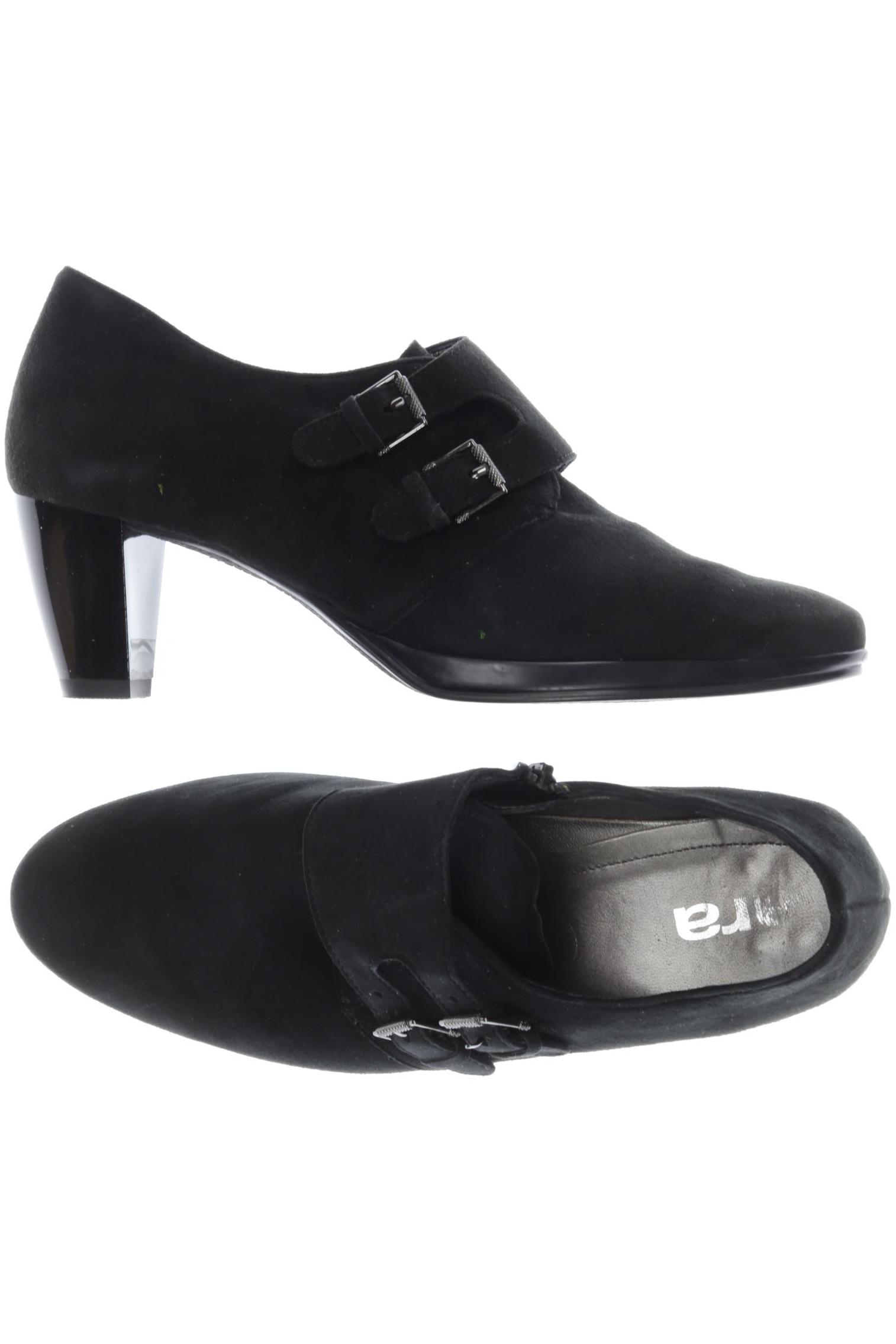 

Ara Damen Halbschuh, schwarz, Gr. 5
