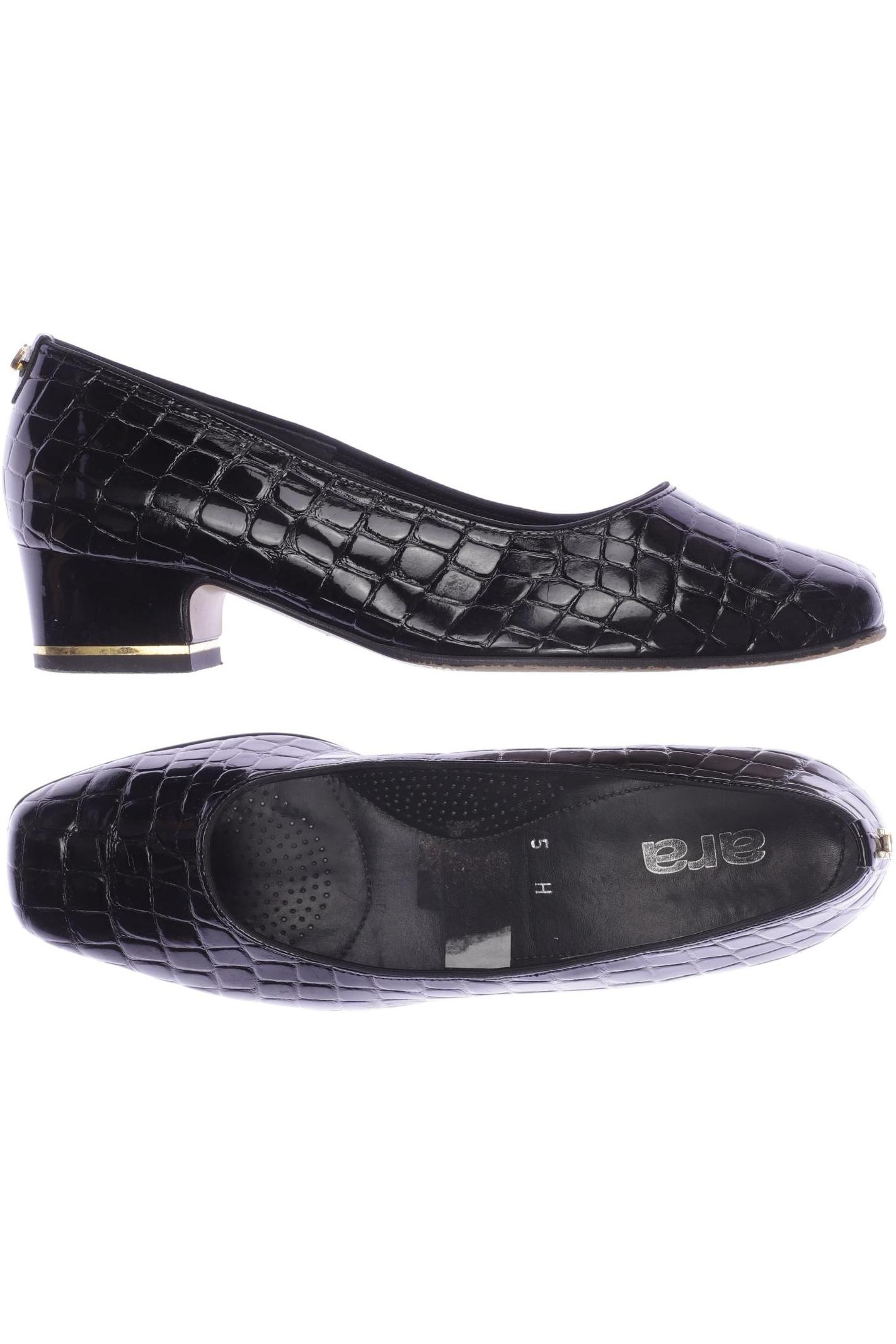 

Ara Damen Halbschuh, schwarz, Gr. 5