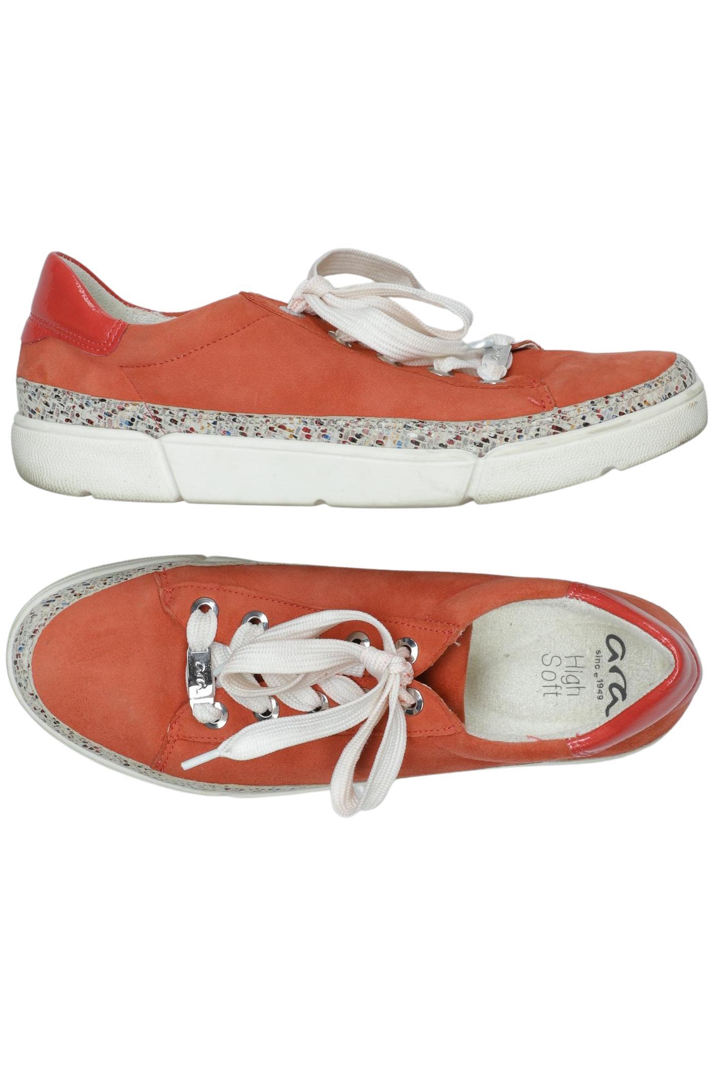 

Ara Damen Halbschuh, rot, Gr. 7.5