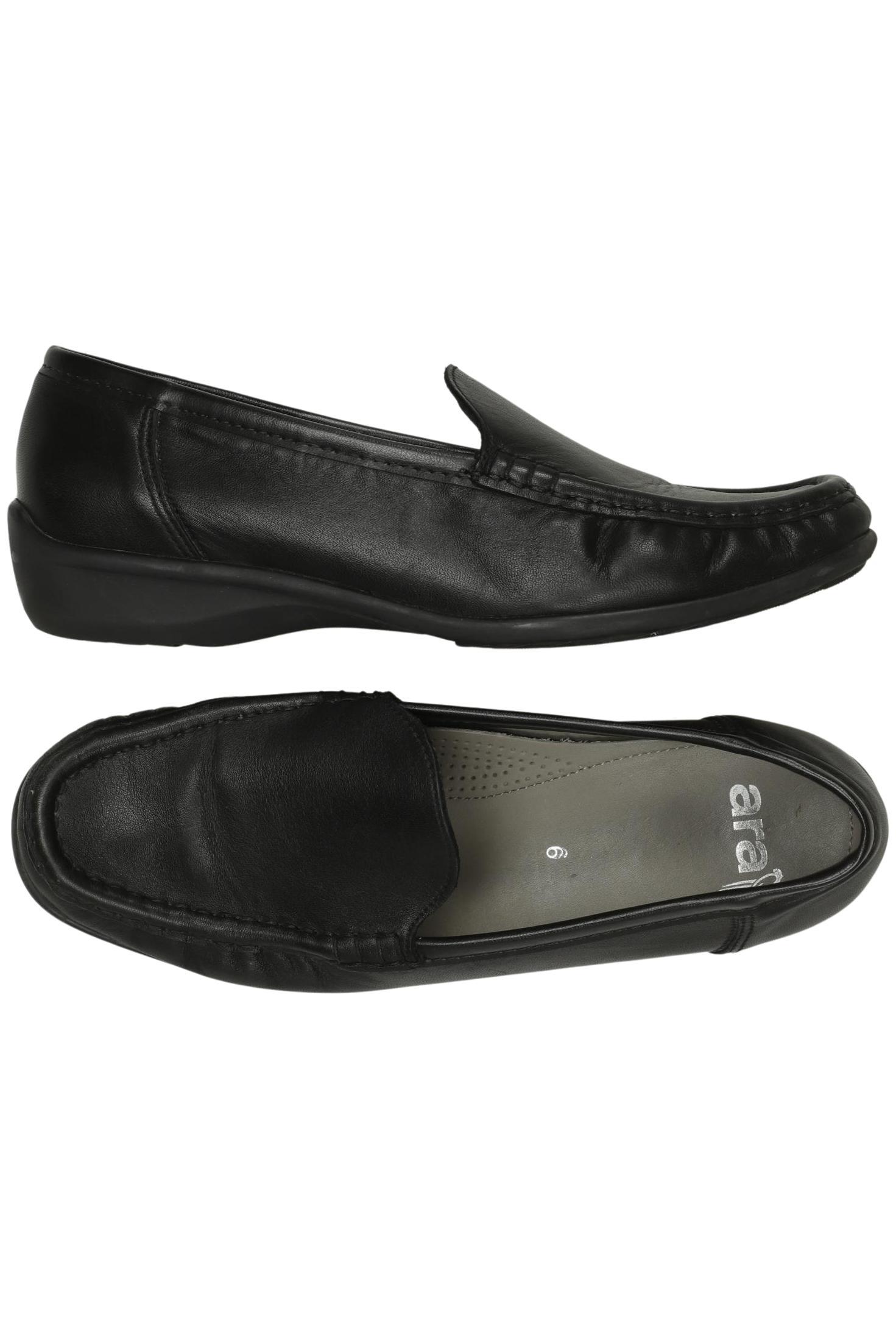 

Ara Damen Halbschuh, schwarz, Gr. 6