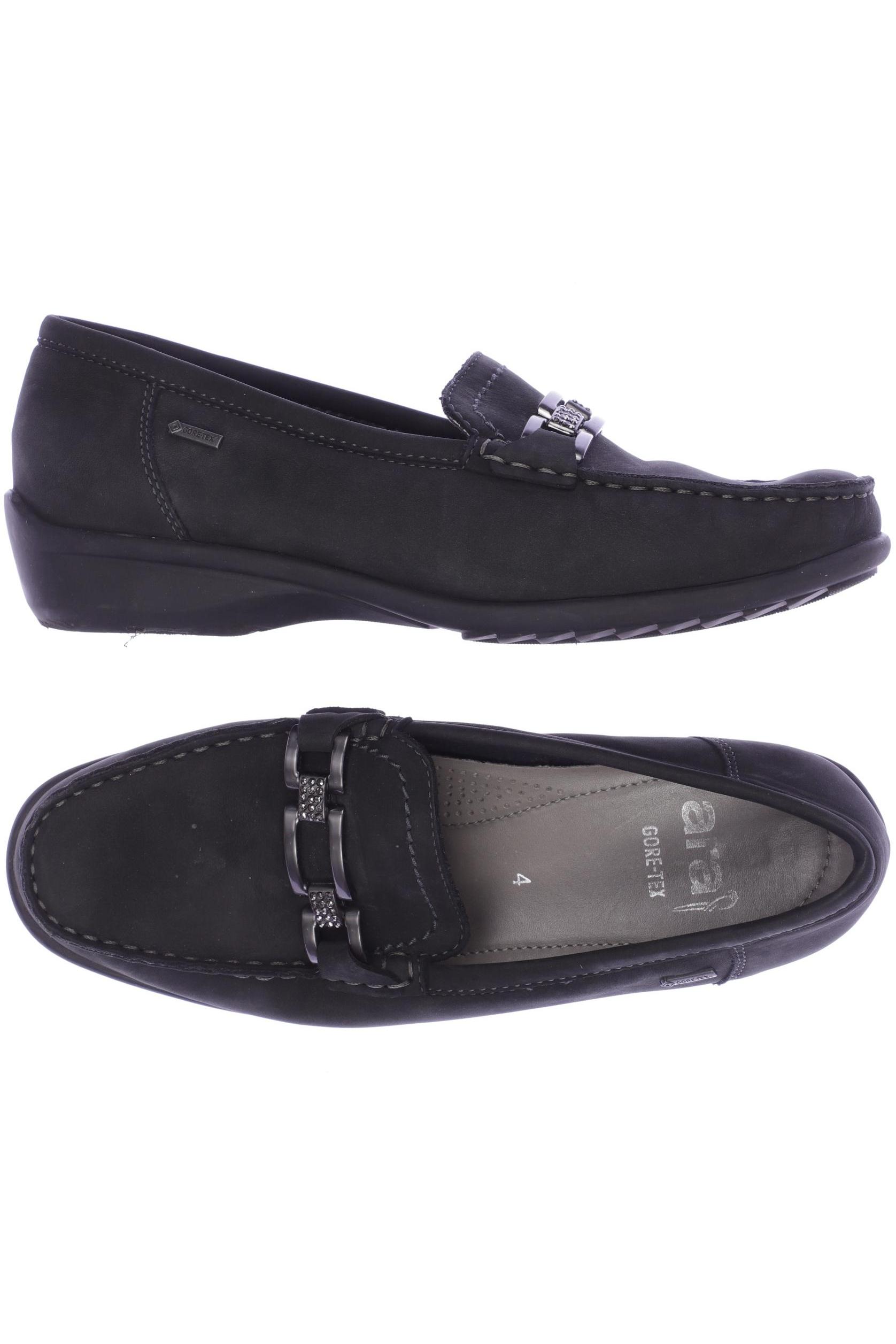 

Ara Damen Halbschuh, schwarz, Gr. 4