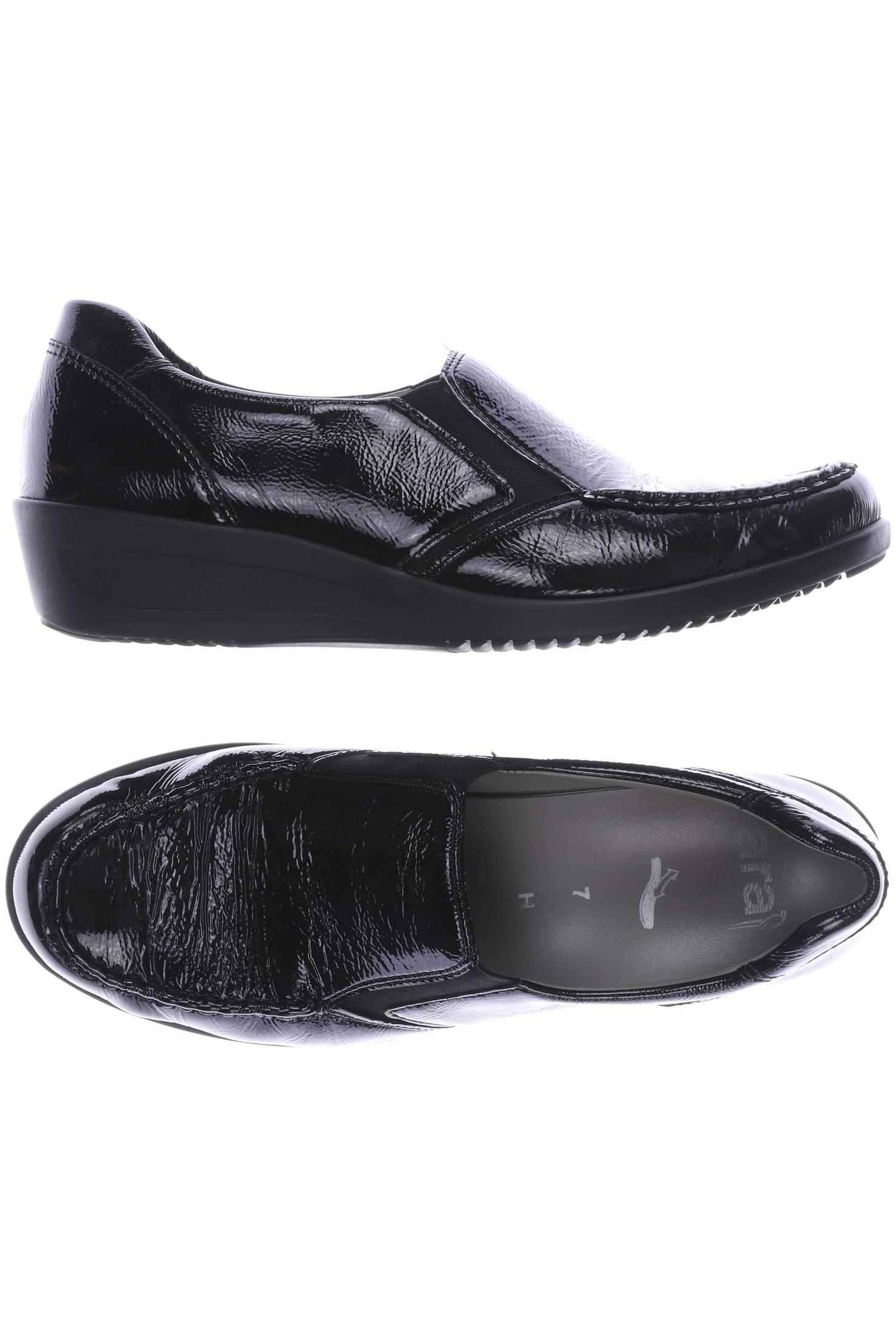 

Ara Damen Halbschuh, schwarz, Gr. 7