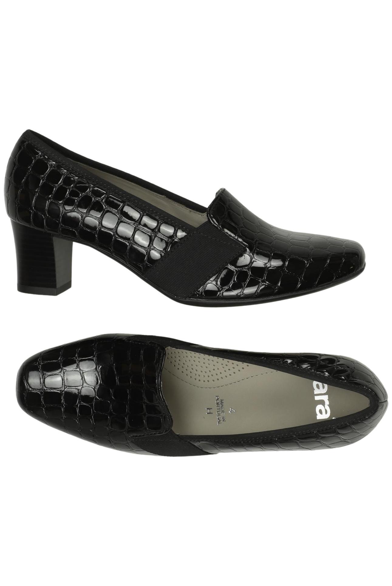 

Ara Damen Halbschuh, schwarz, Gr. 4