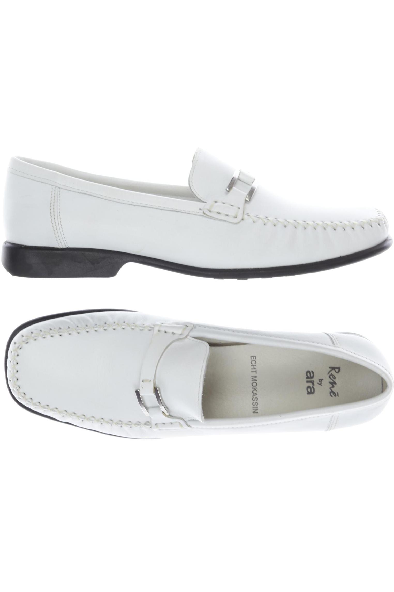 

Ara Damen Halbschuh, weiß, Gr. 6.5