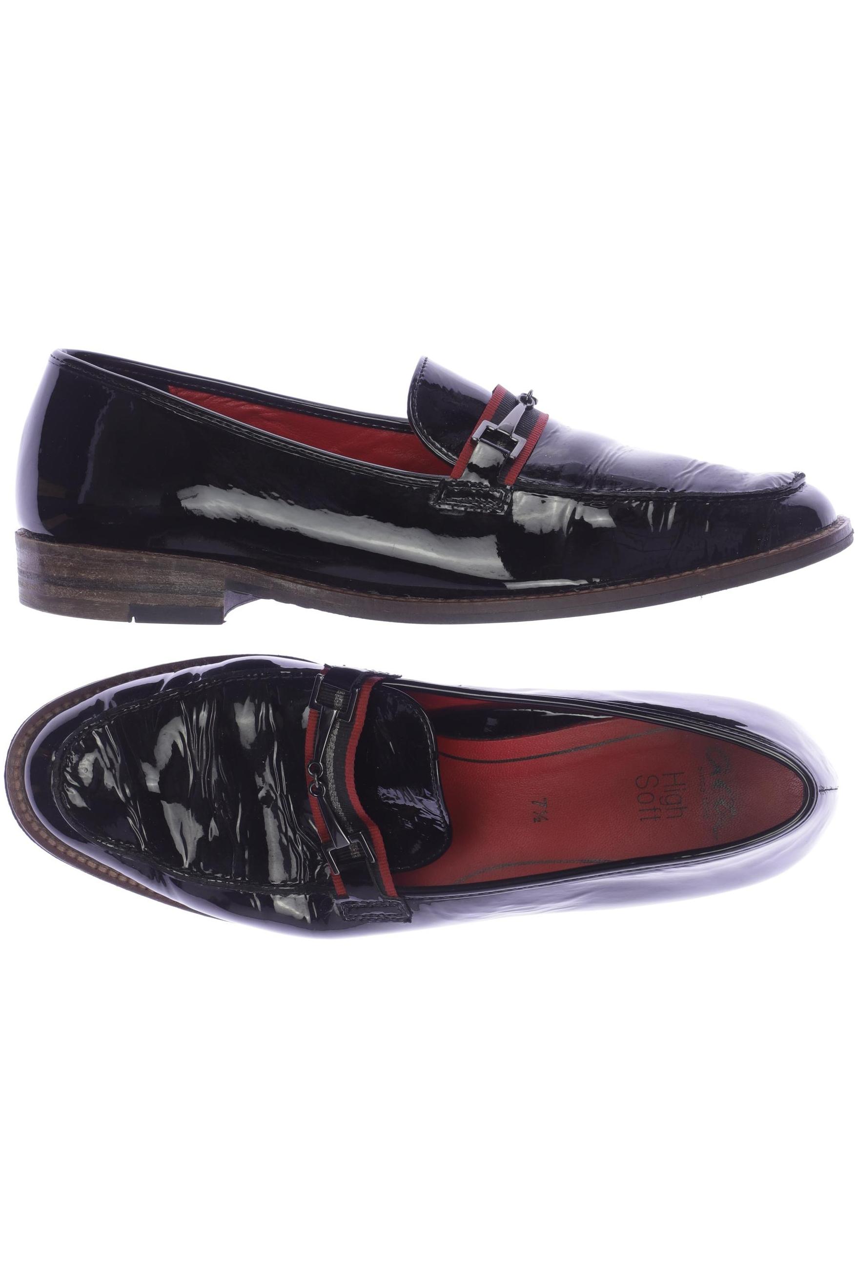 

Ara Damen Halbschuh, schwarz, Gr. 7.5