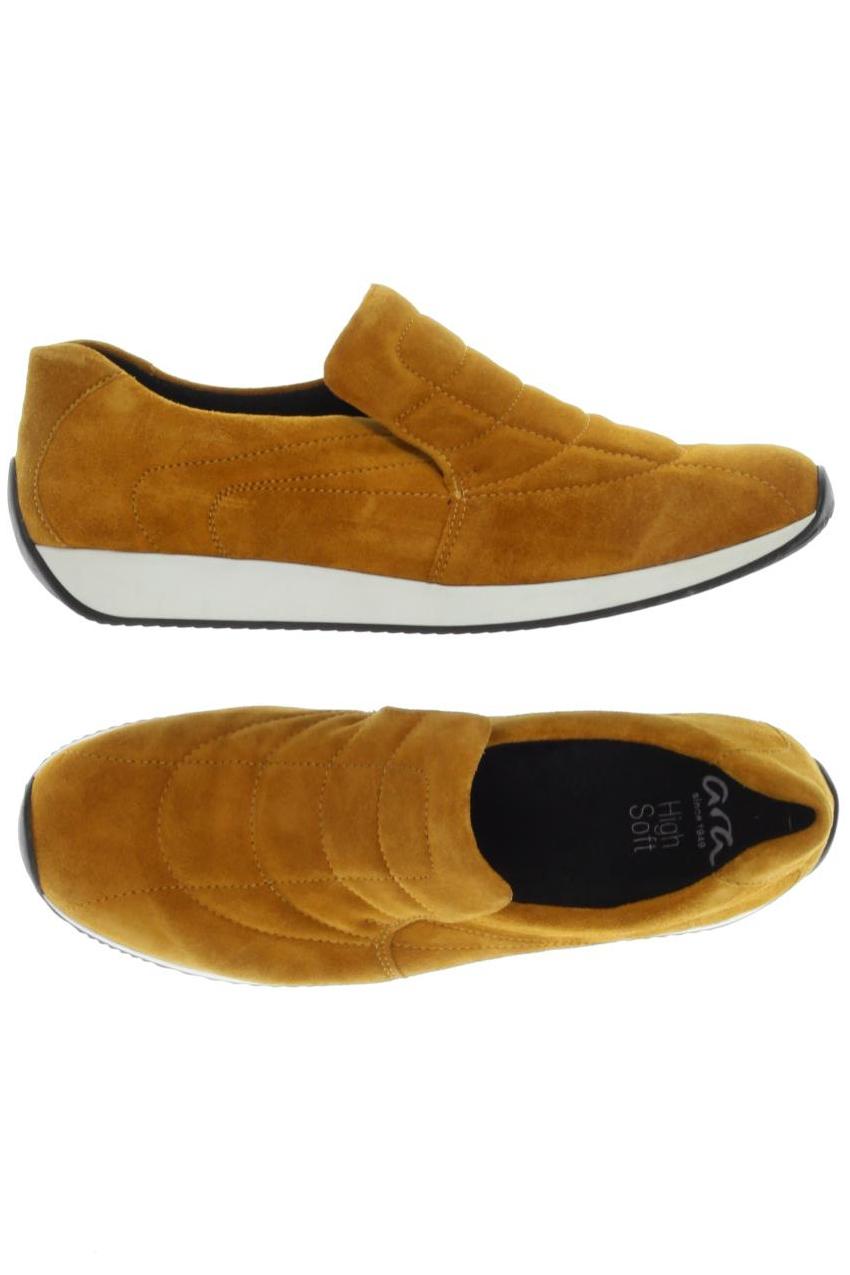 

Ara Damen Halbschuh, orange, Gr. 7