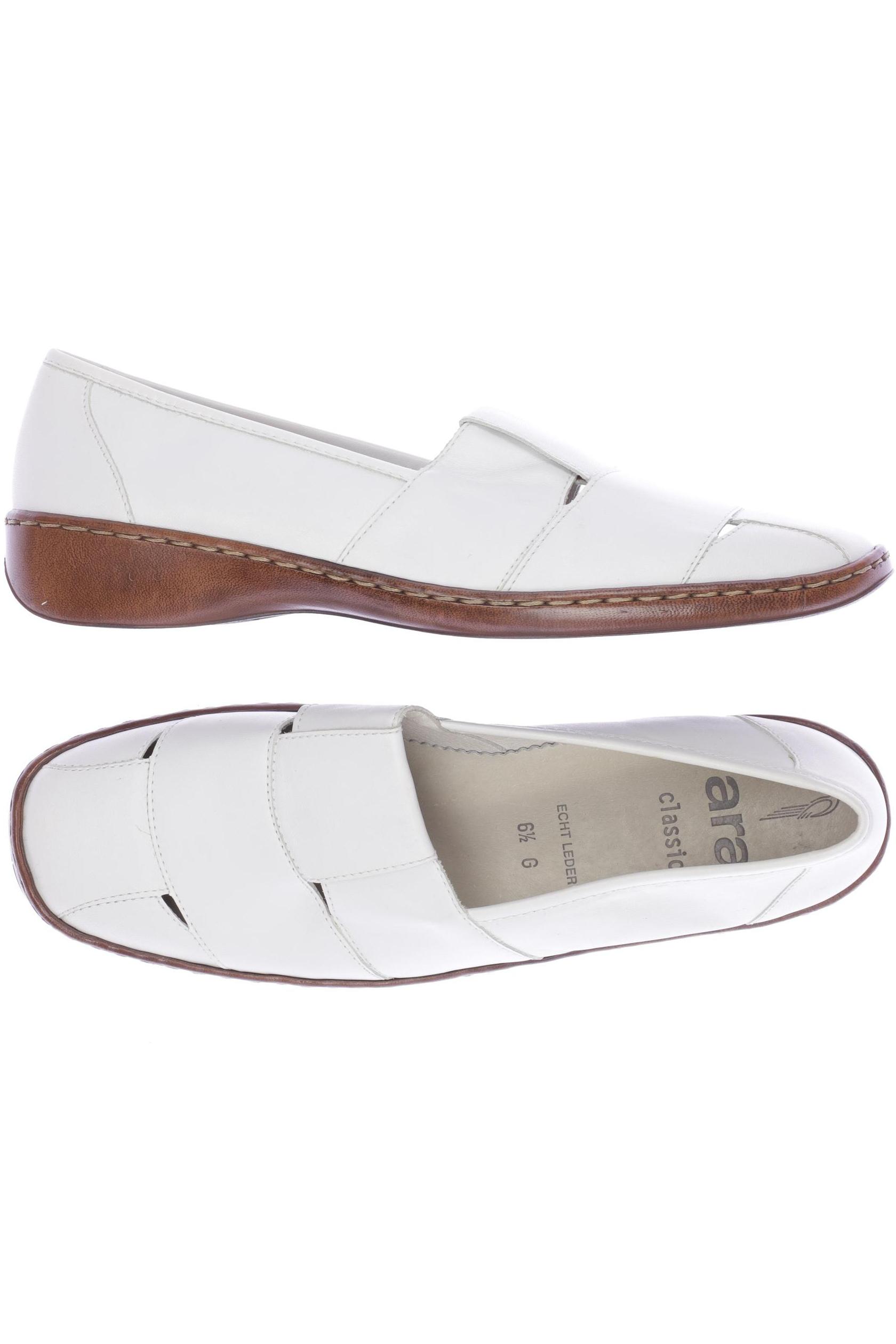 

Ara Damen Halbschuh, weiß, Gr. 6.5