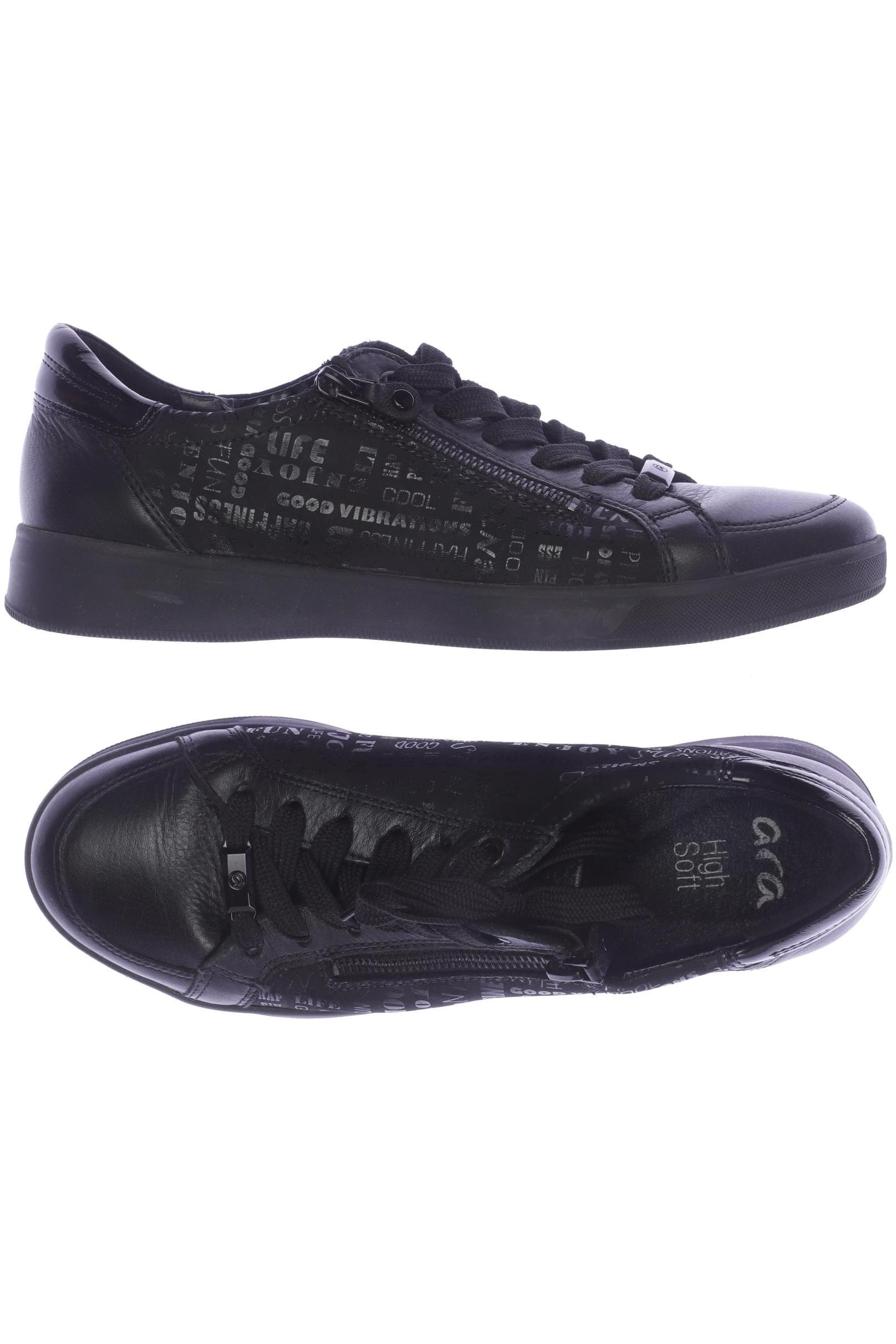 

Ara Damen Halbschuh, schwarz, Gr. 7