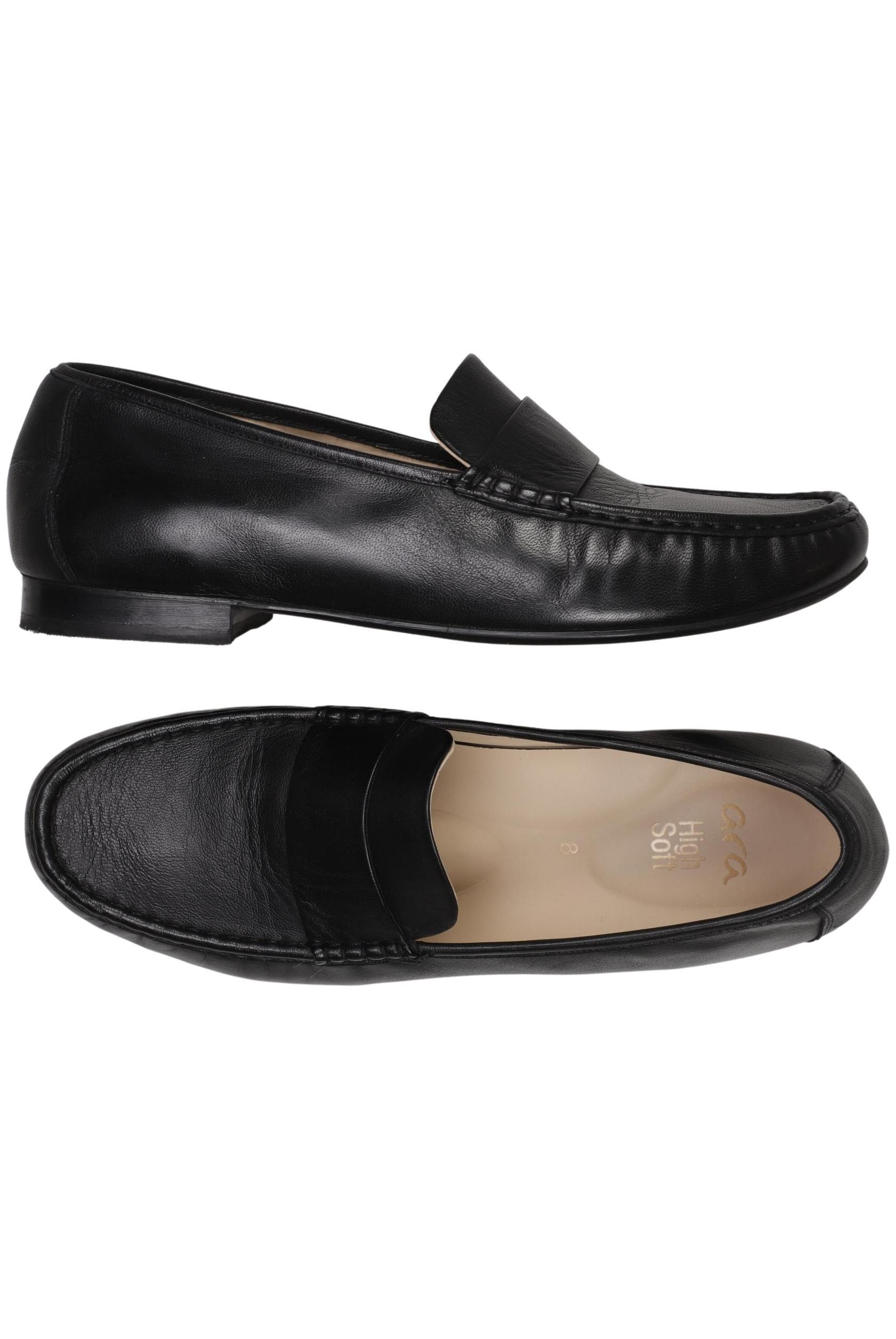 

Ara Damen Halbschuh, schwarz, Gr. 8