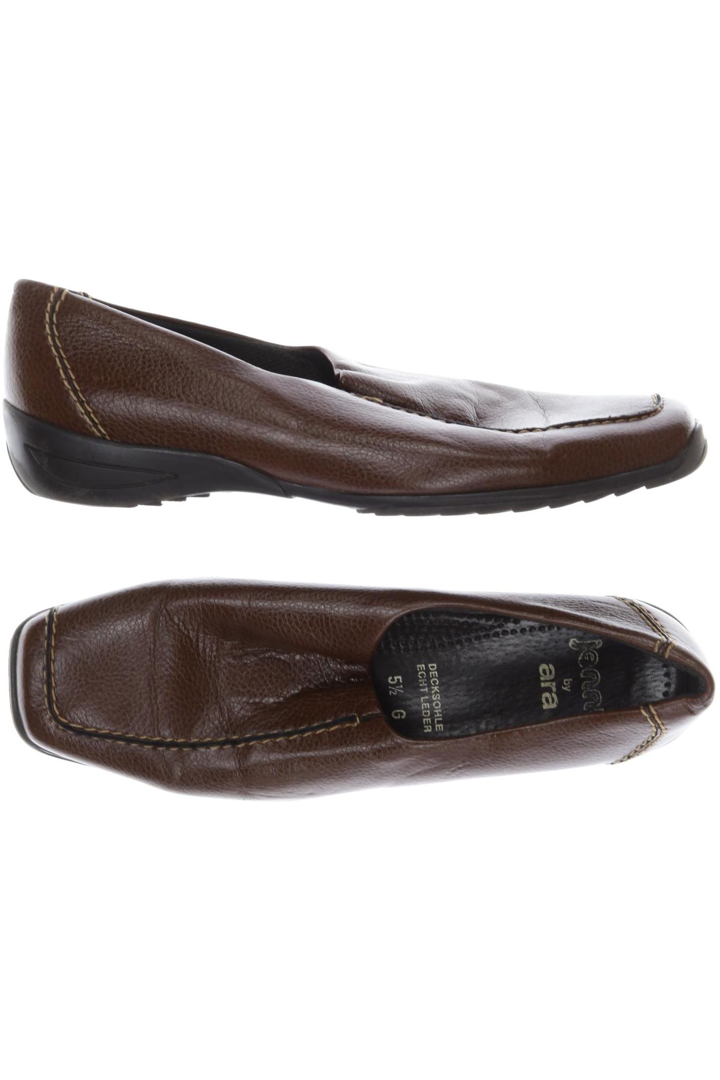 

Ara Damen Halbschuh, braun, Gr. 5.5