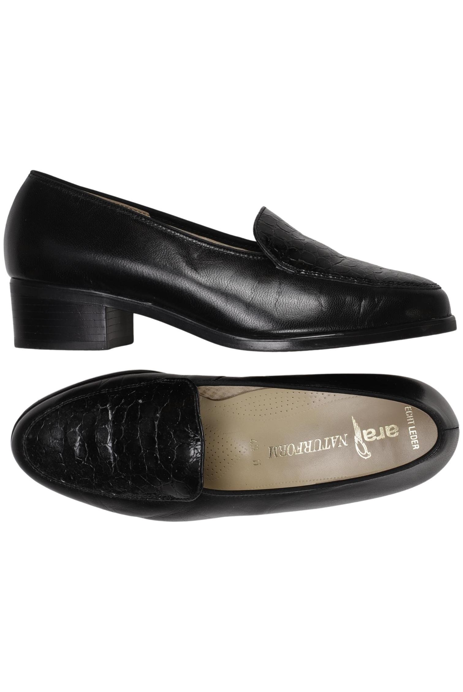 

Ara Damen Halbschuh, schwarz, Gr. 4.5