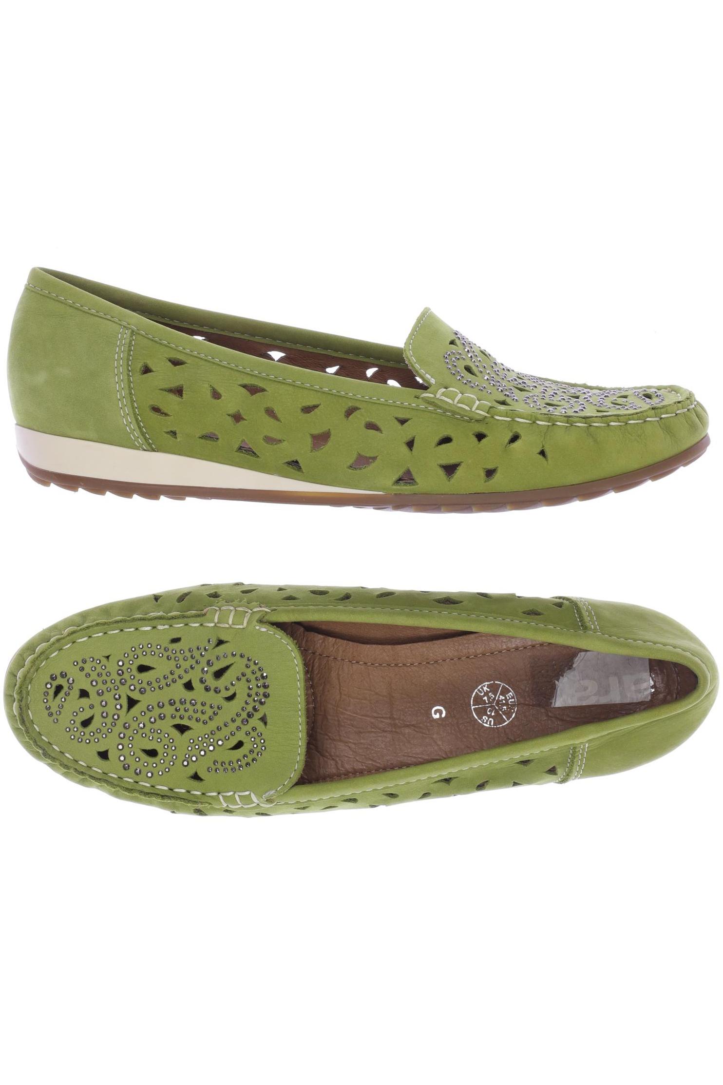 

Ara Damen Halbschuh, grün, Gr. 41.5