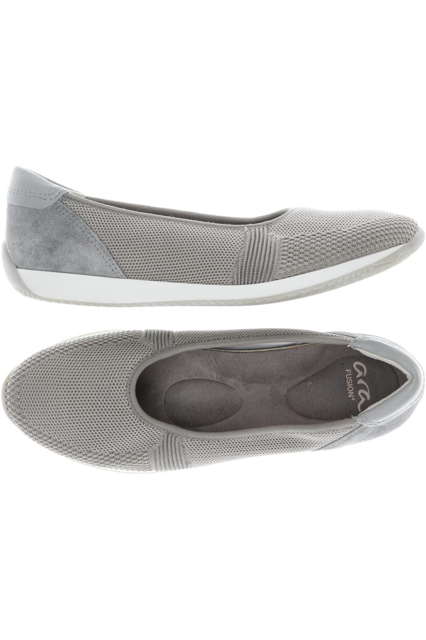 

Ara Damen Halbschuh, grau, Gr. 5.5