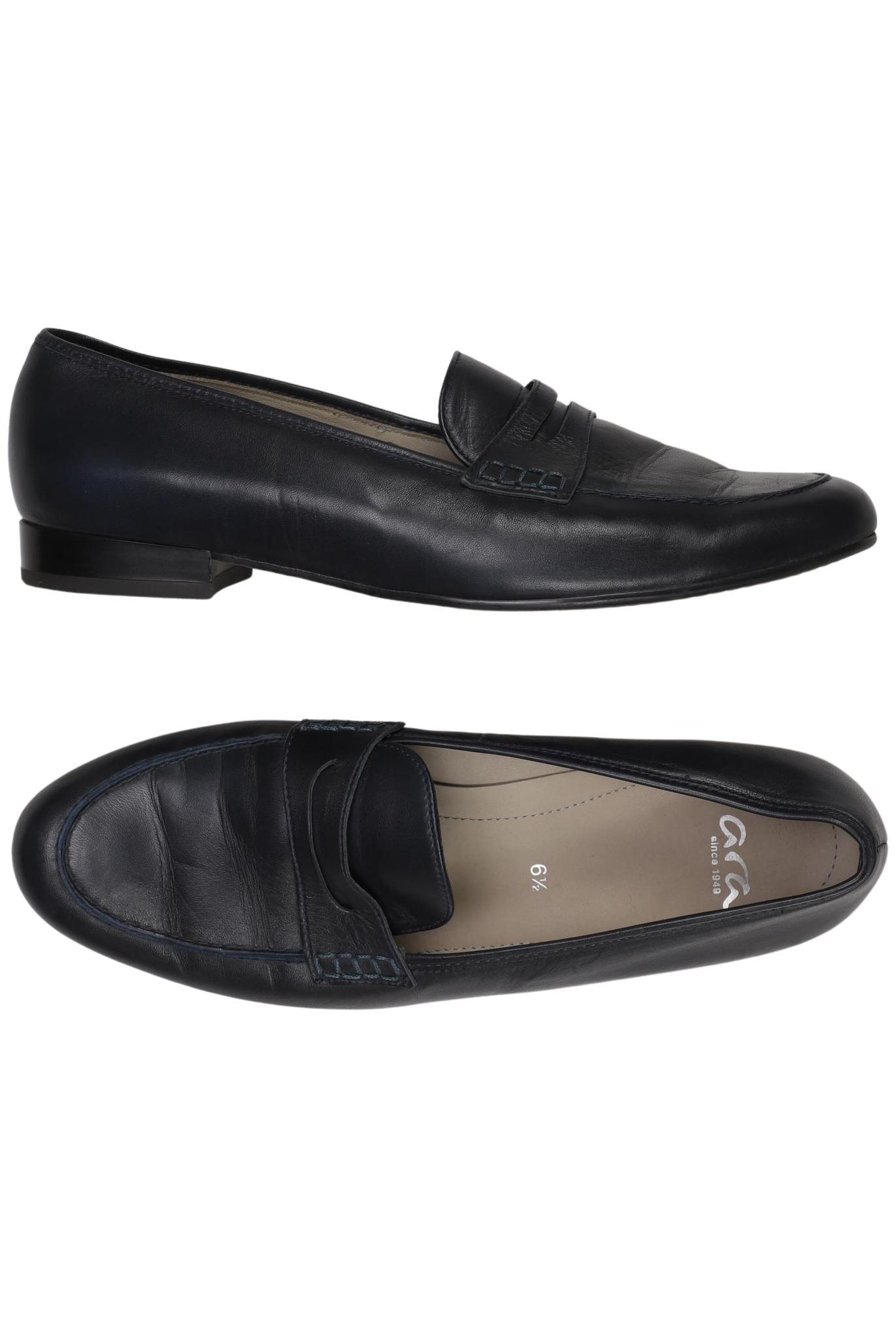 

Ara Damen Halbschuh, marineblau, Gr. 6.5