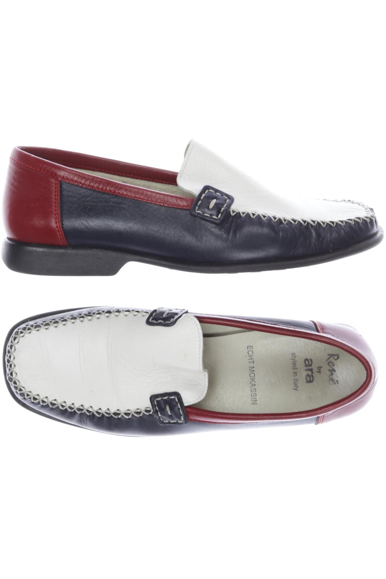 

Ara Damen Halbschuh, marineblau, Gr. 5