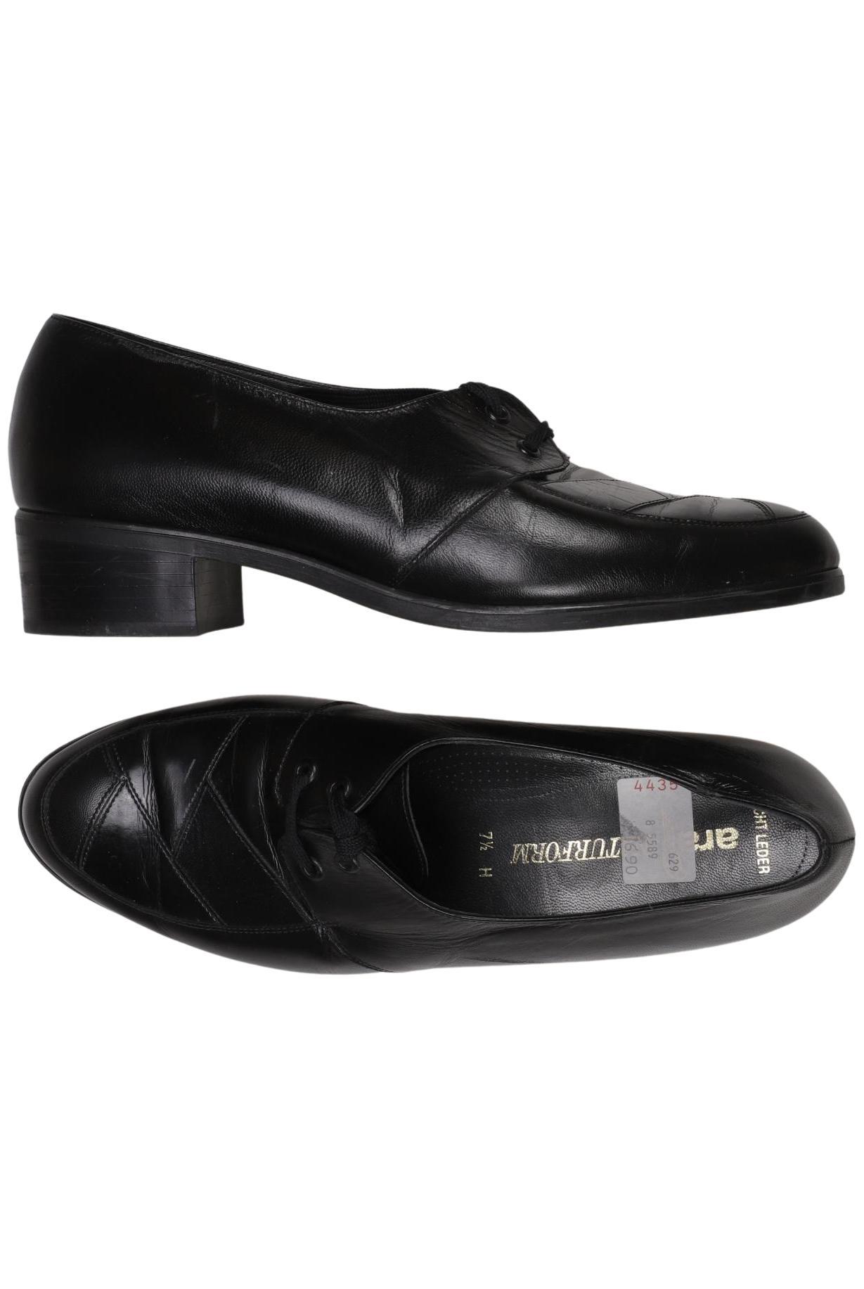 

Ara Damen Halbschuh, schwarz, Gr. 7.5