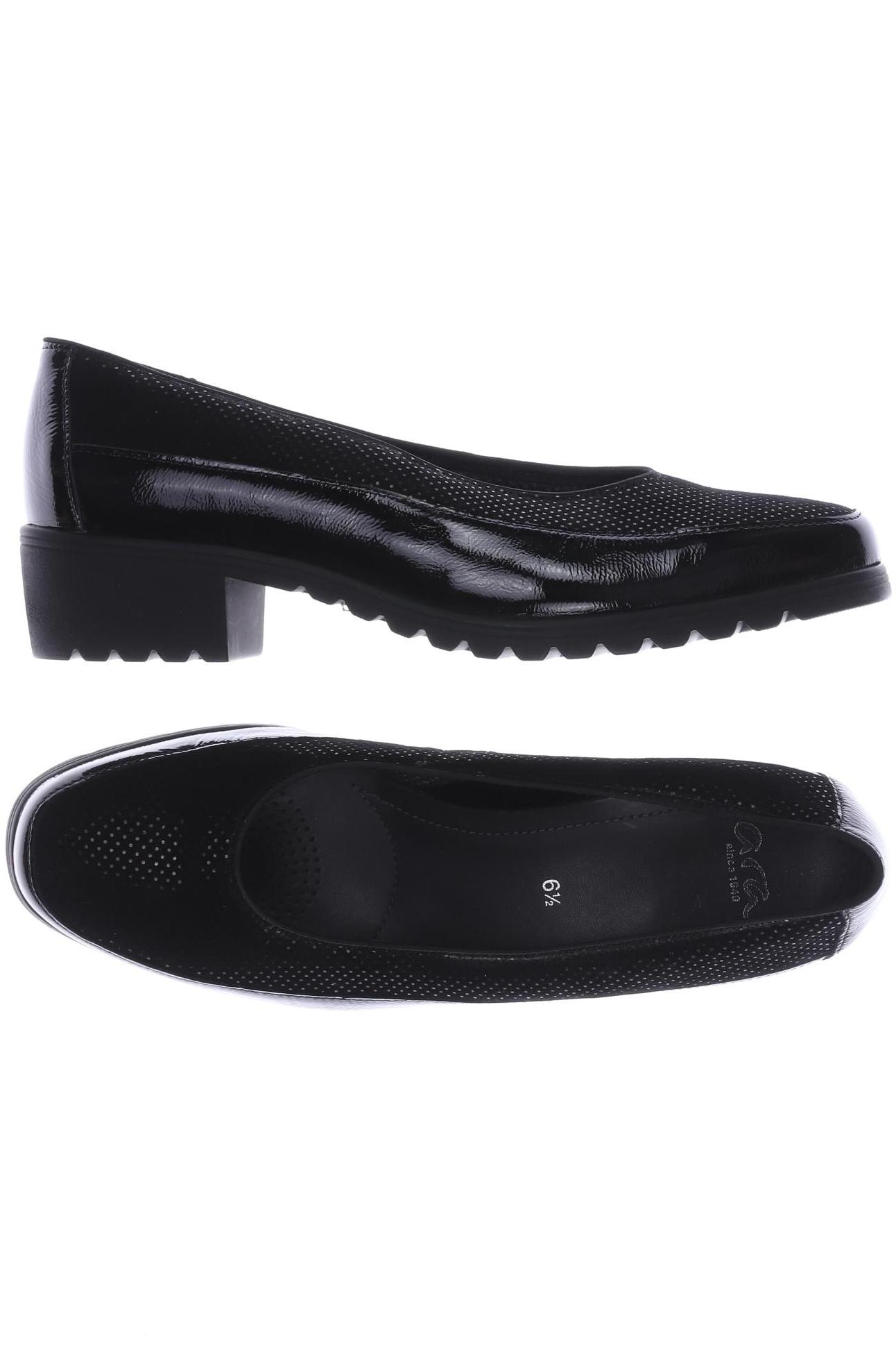 

Ara Damen Halbschuh, schwarz, Gr. 6.5