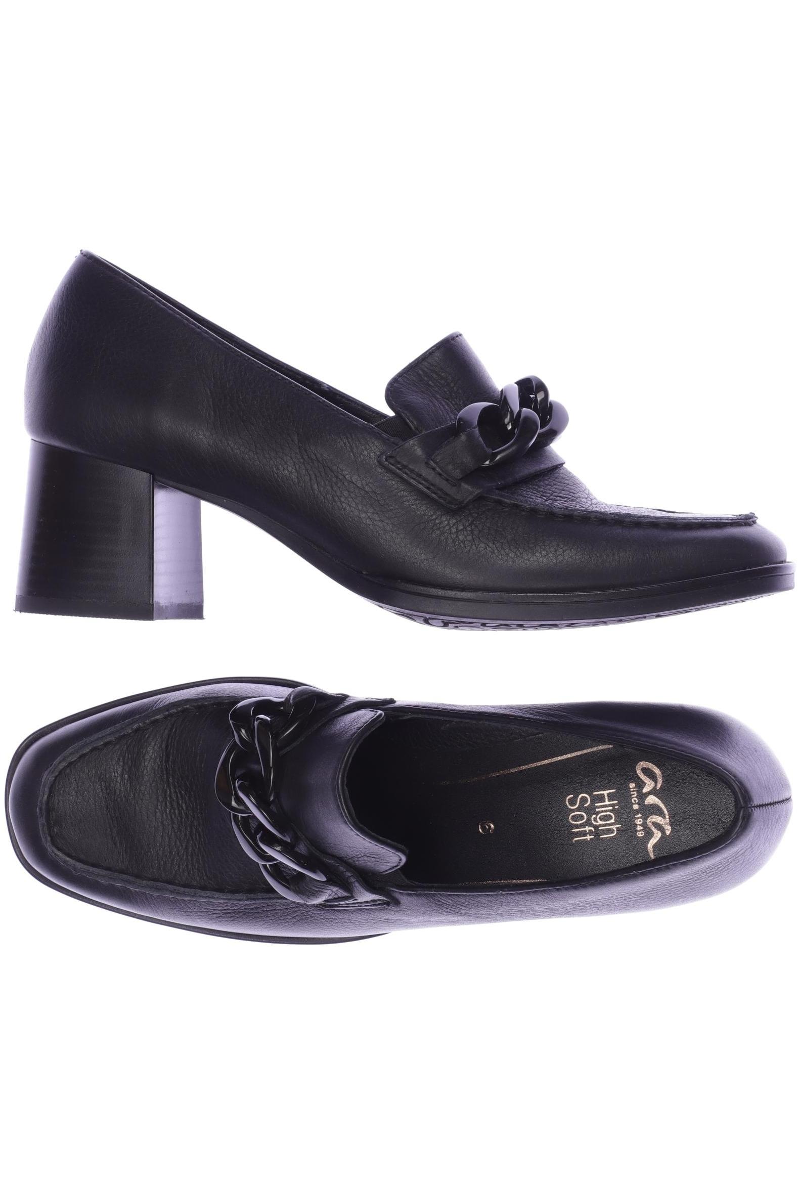 

Ara Damen Halbschuh, schwarz, Gr. 6