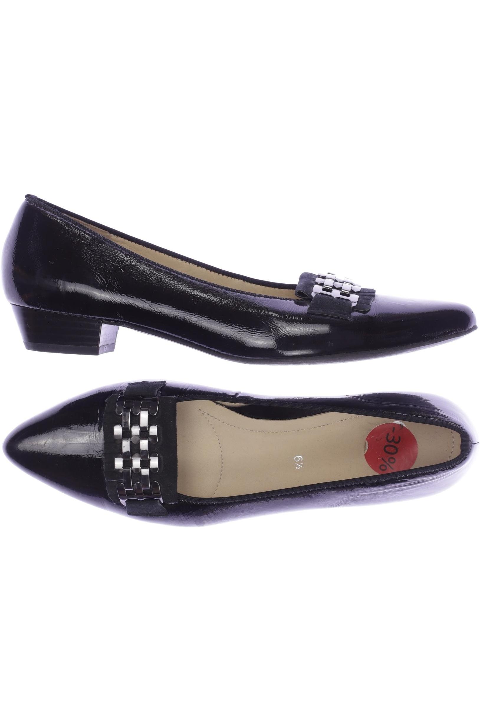 

Ara Damen Halbschuh, schwarz, Gr. 6.5