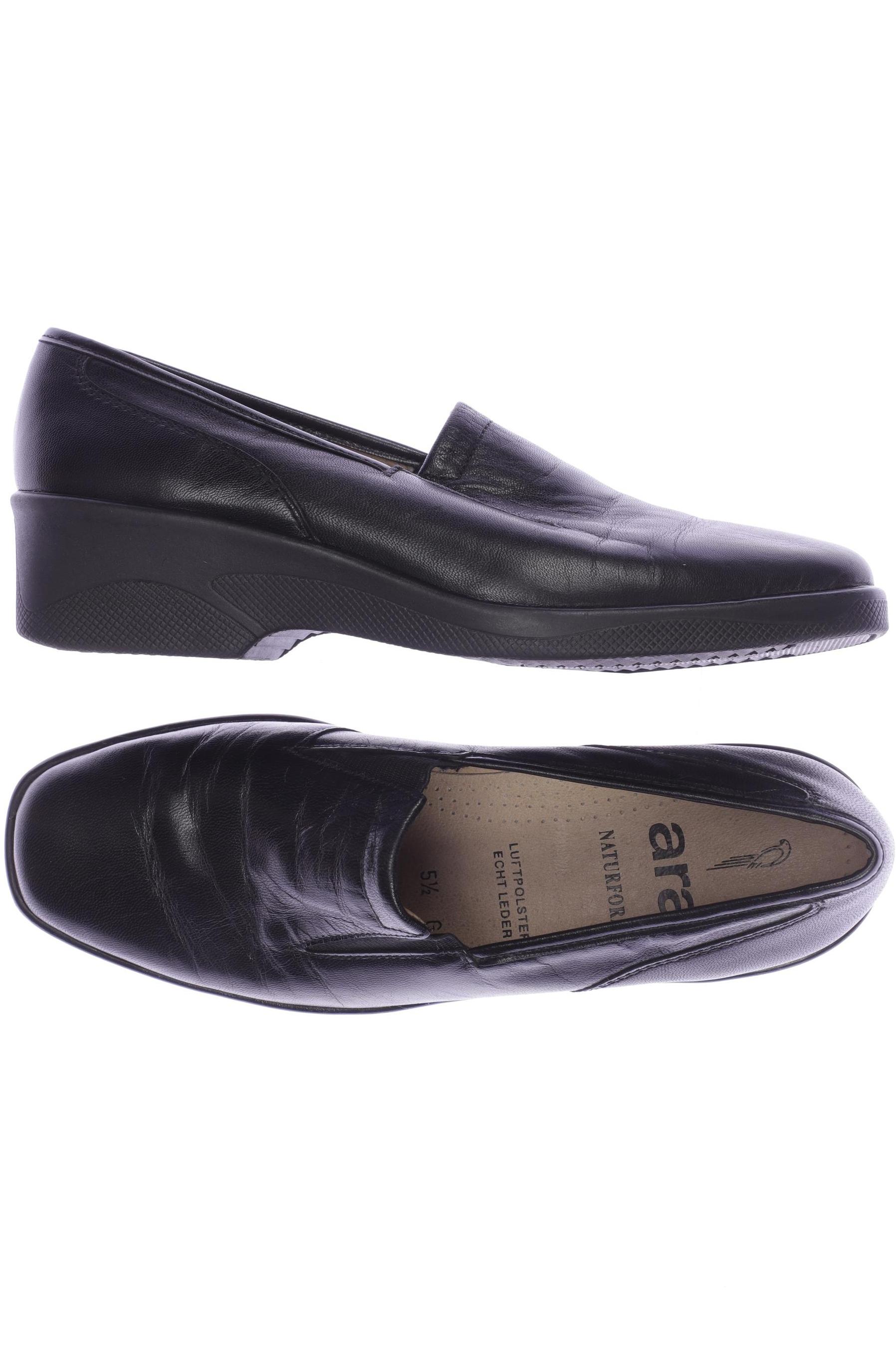 

Ara Damen Halbschuh, schwarz, Gr. 5.5