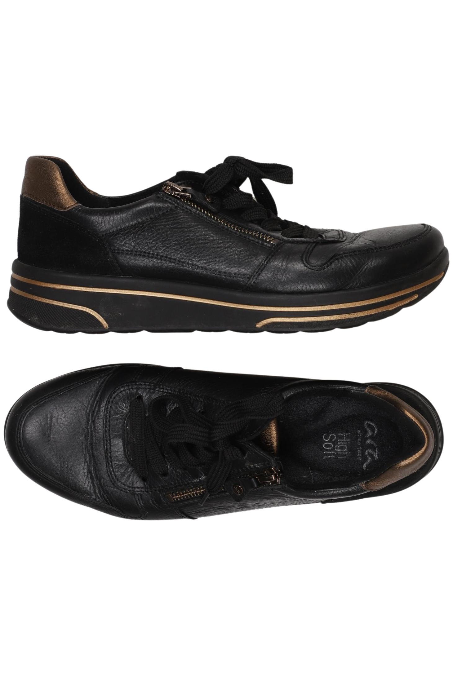 

Ara Damen Halbschuh, schwarz, Gr. 6.5