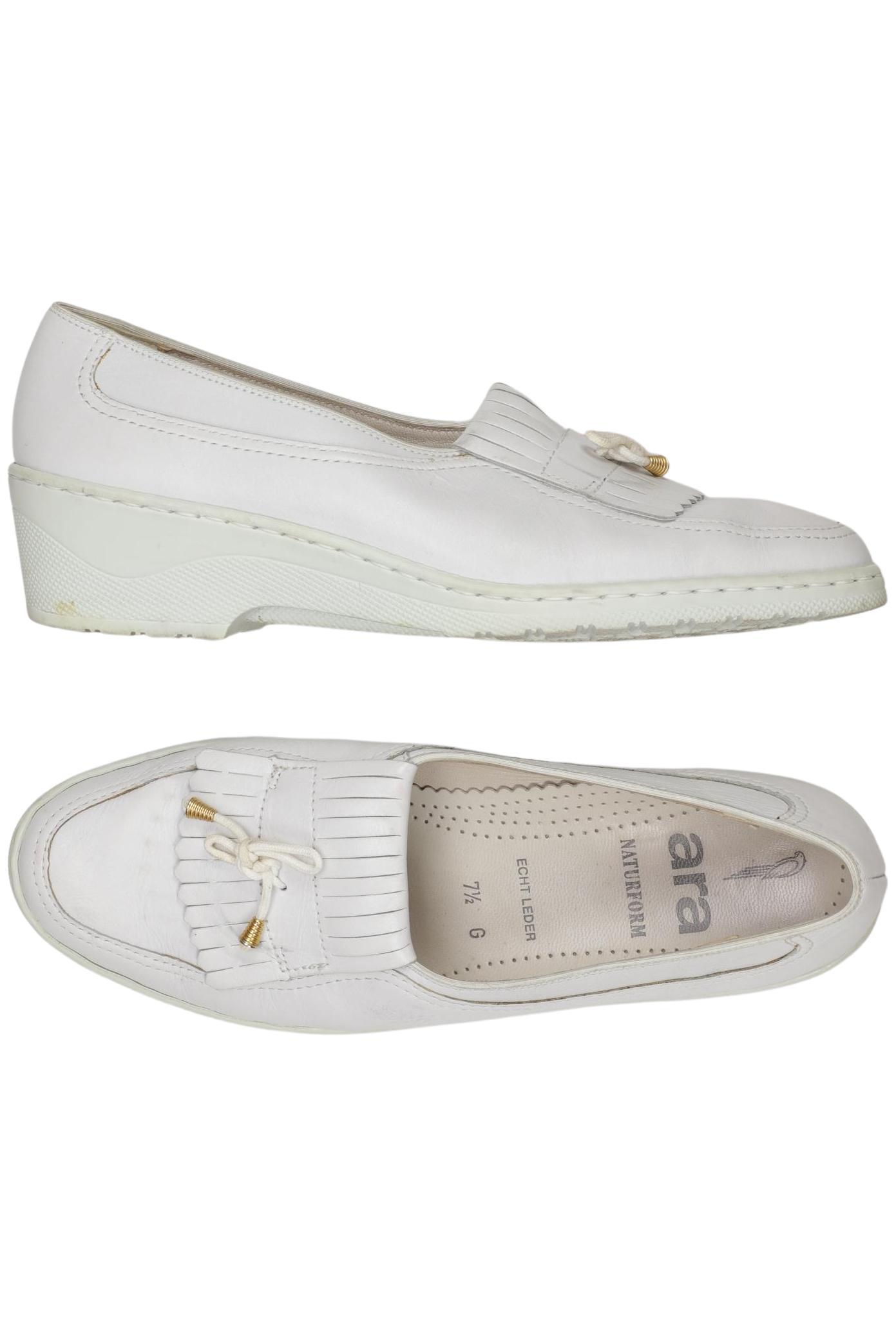 

Ara Damen Halbschuh, weiß, Gr. 7.5