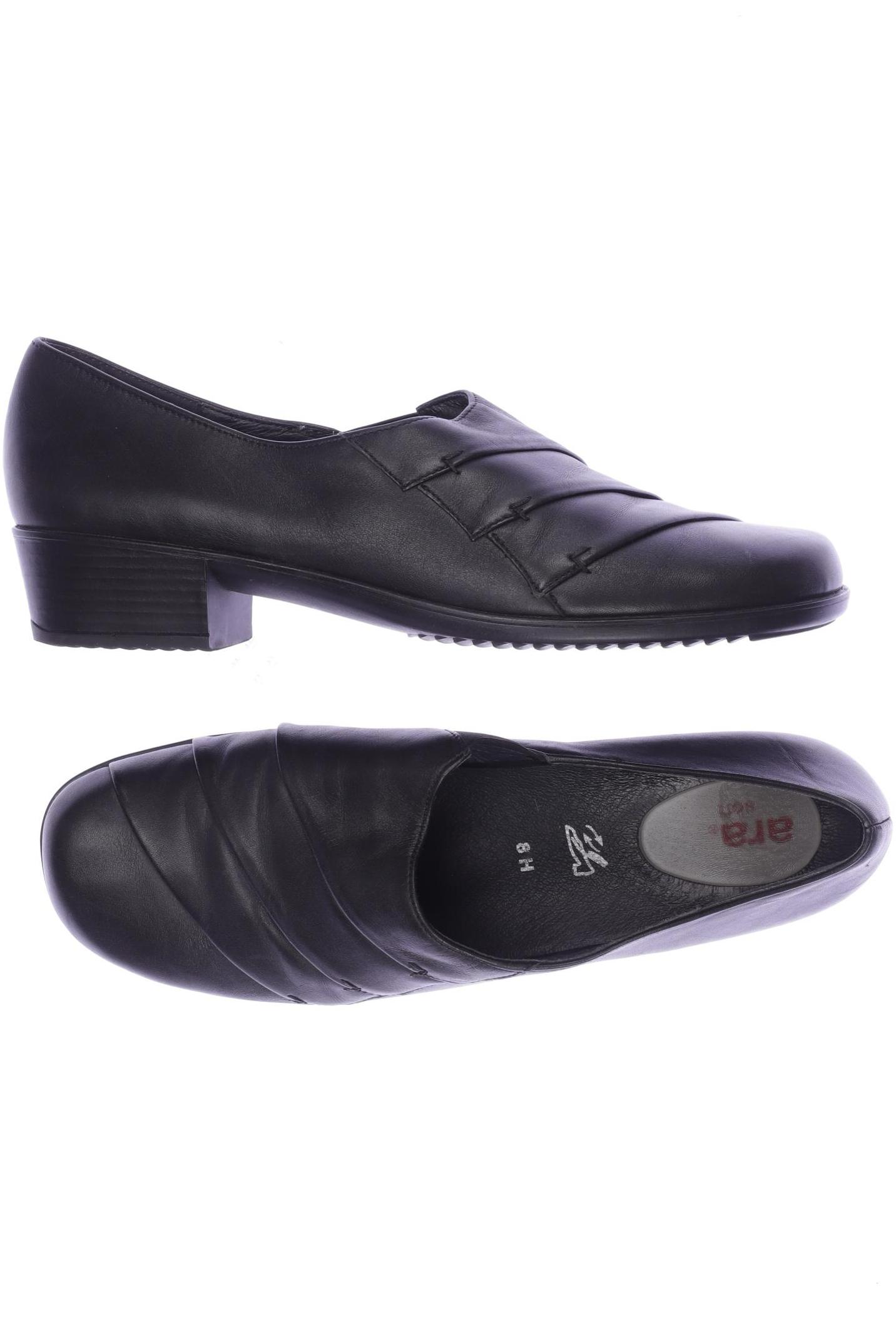

Ara Damen Halbschuh, schwarz, Gr. 8