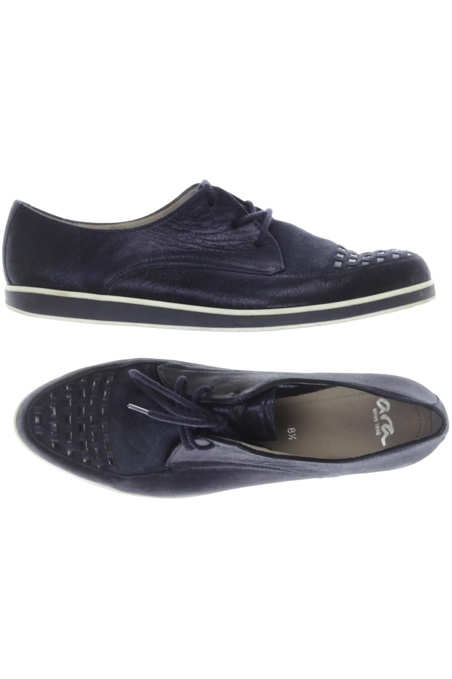 

Ara Damen Halbschuh, marineblau, Gr. 8.5