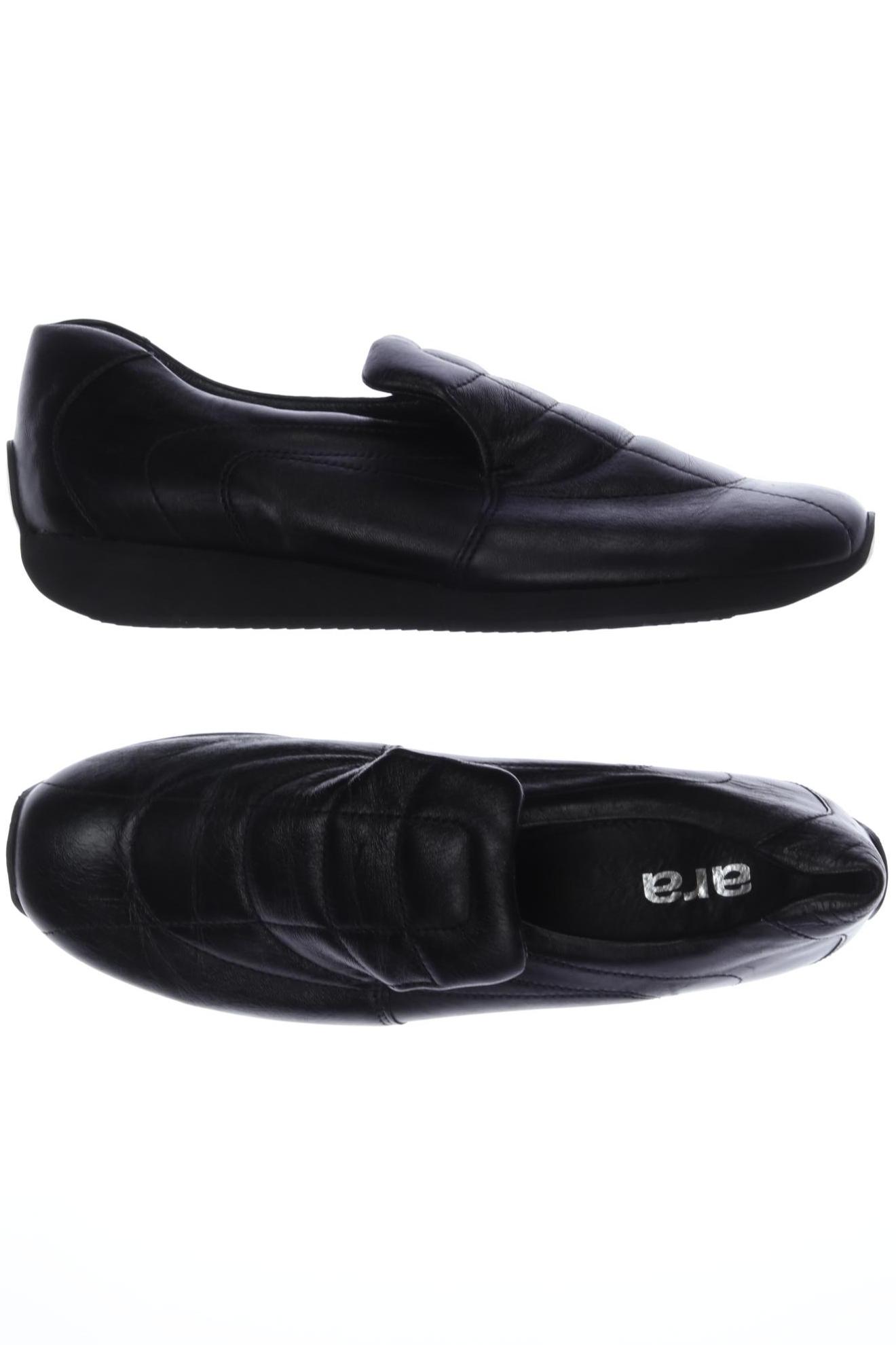 

Ara Damen Halbschuh, schwarz, Gr. 7.5
