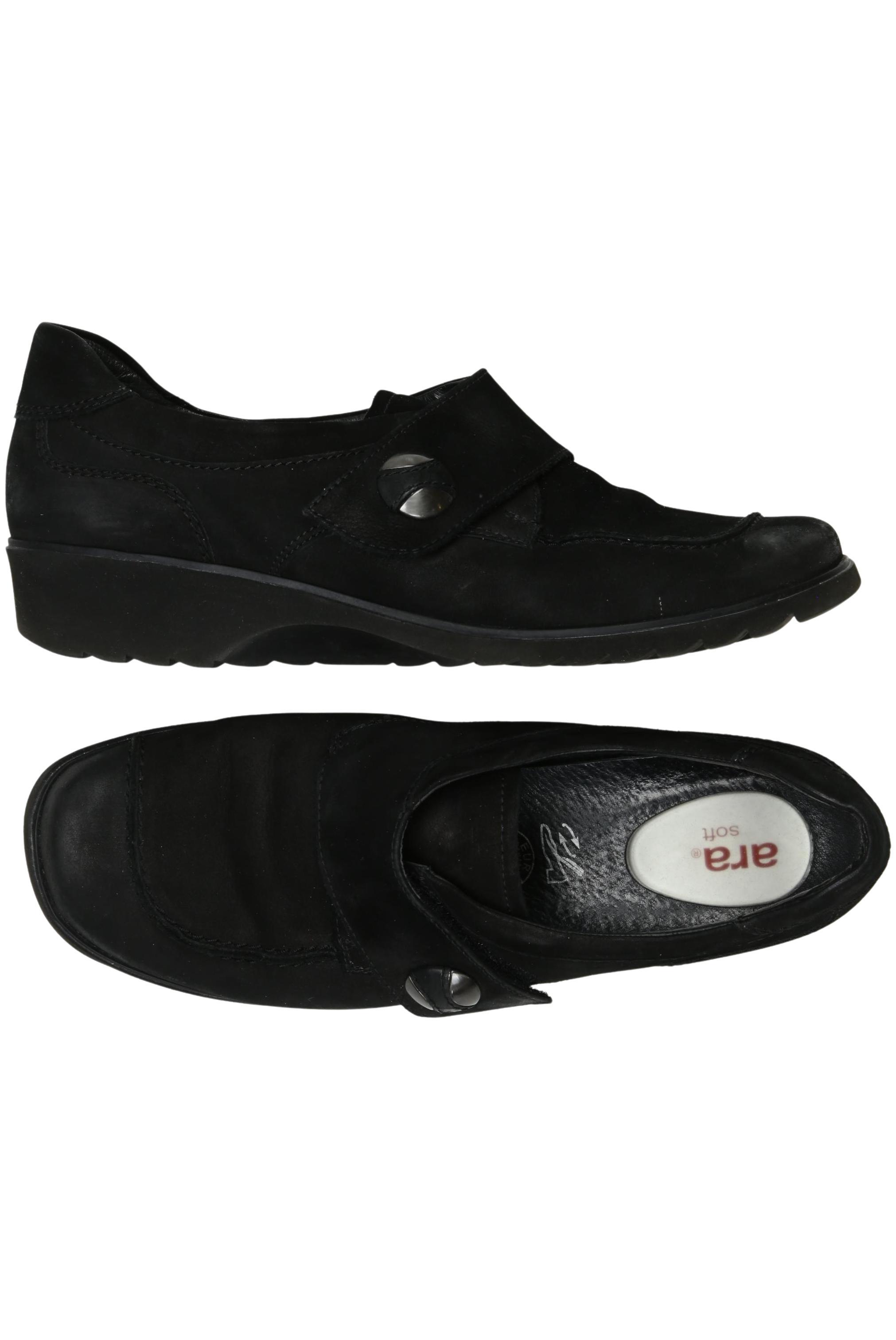 

Ara Damen Halbschuh, schwarz, Gr. 41.5