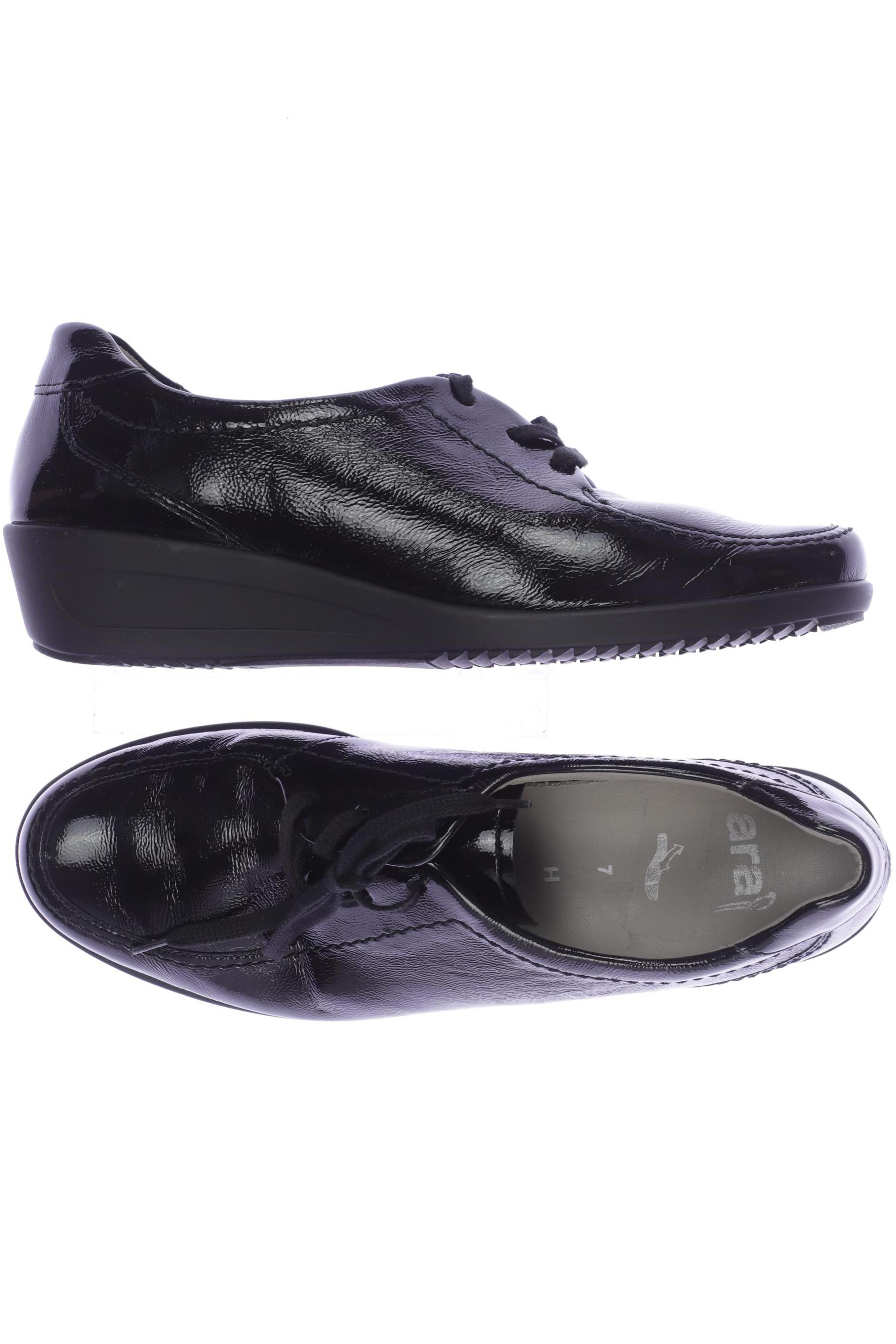 

Ara Damen Halbschuh, schwarz, Gr. 7