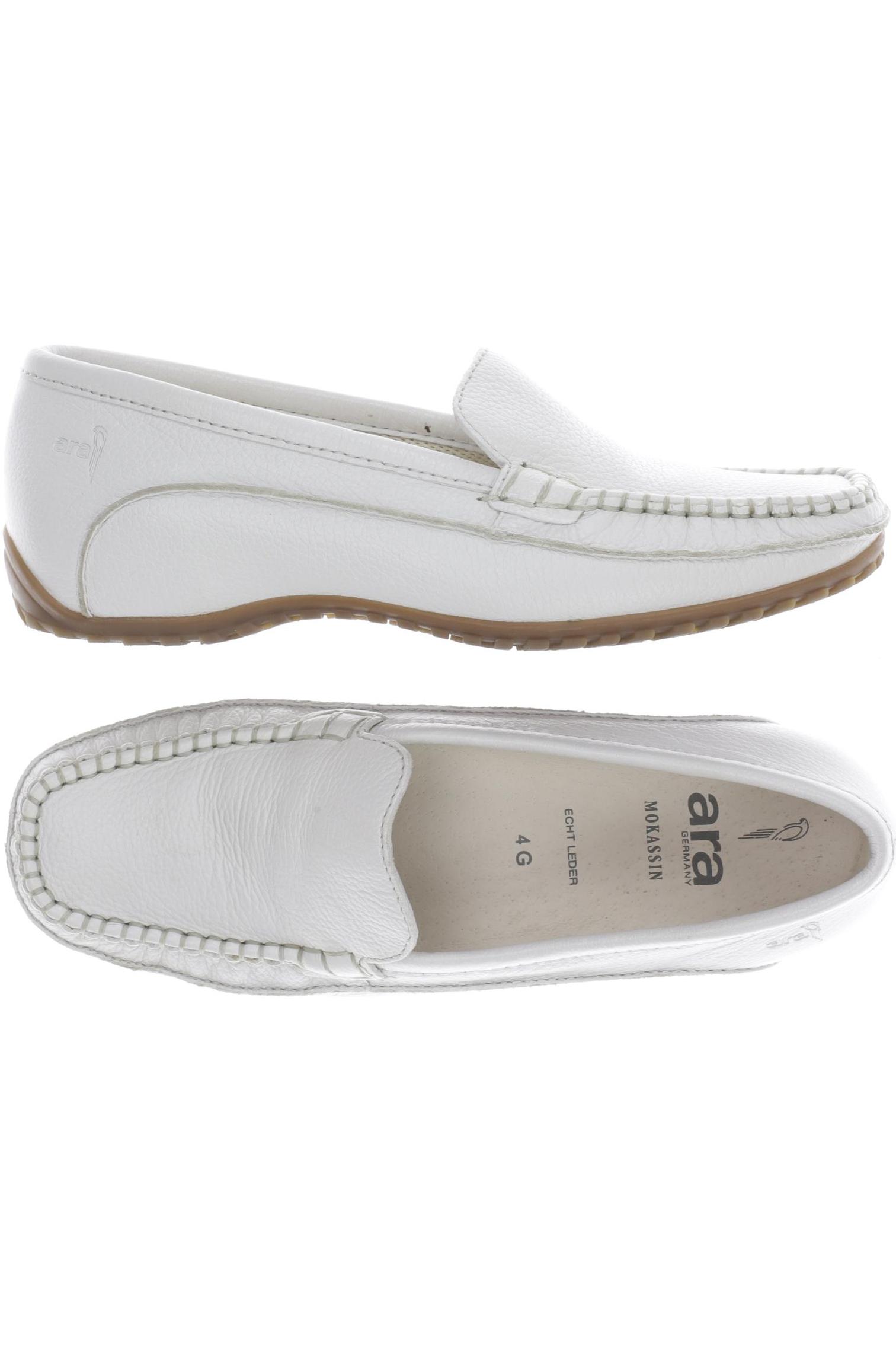 

Ara Damen Halbschuh, weiß, Gr. 4