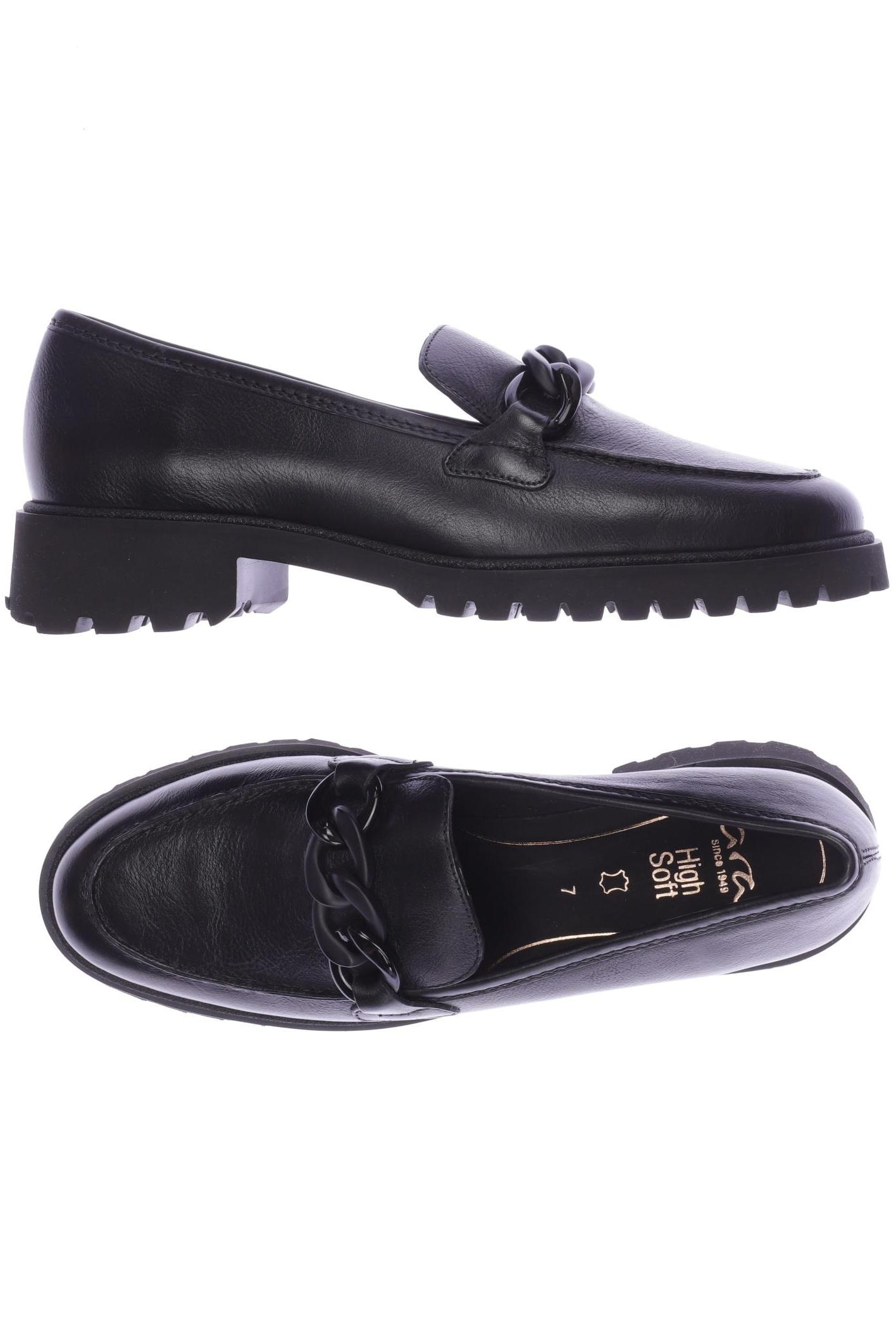 

Ara Damen Halbschuh, schwarz, Gr. 7