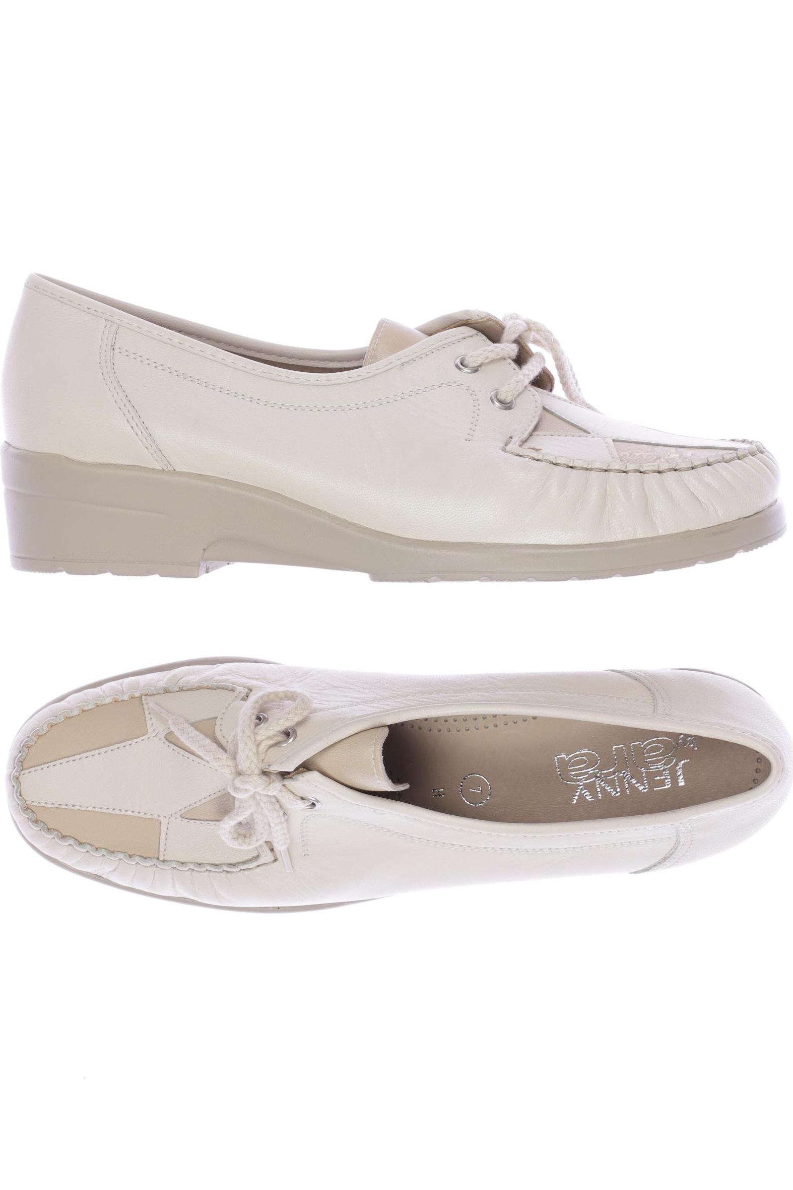 

Ara Damen Halbschuh, cremeweiß, Gr. 7