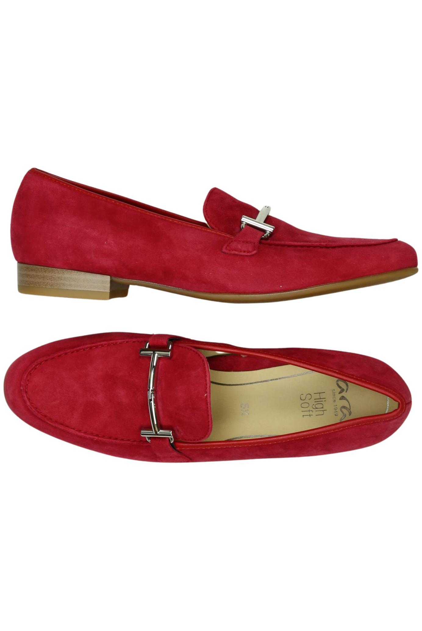 

Ara Damen Halbschuh, rot, Gr. 5.5