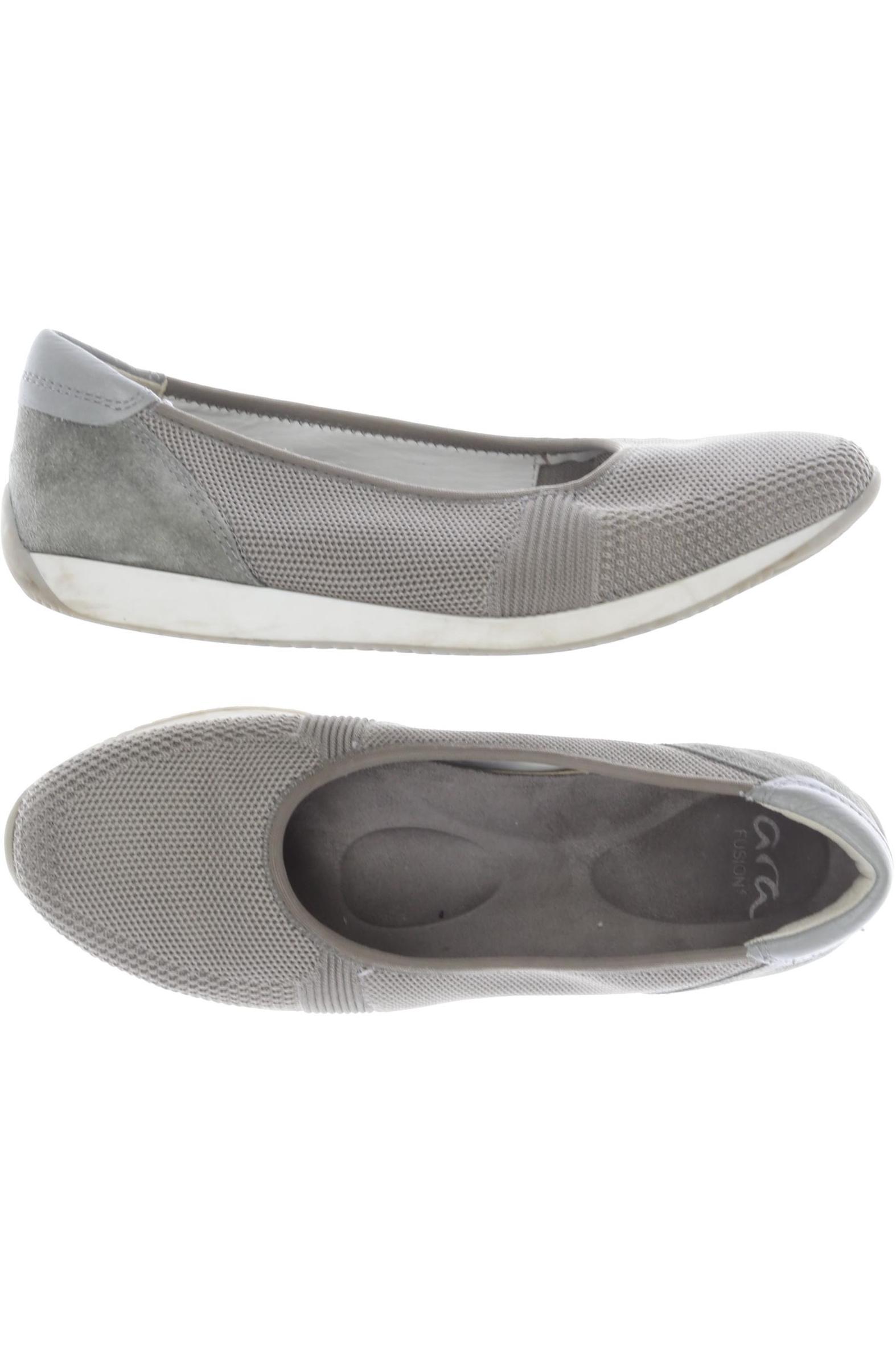 

Ara Damen Halbschuh, grau, Gr. 5