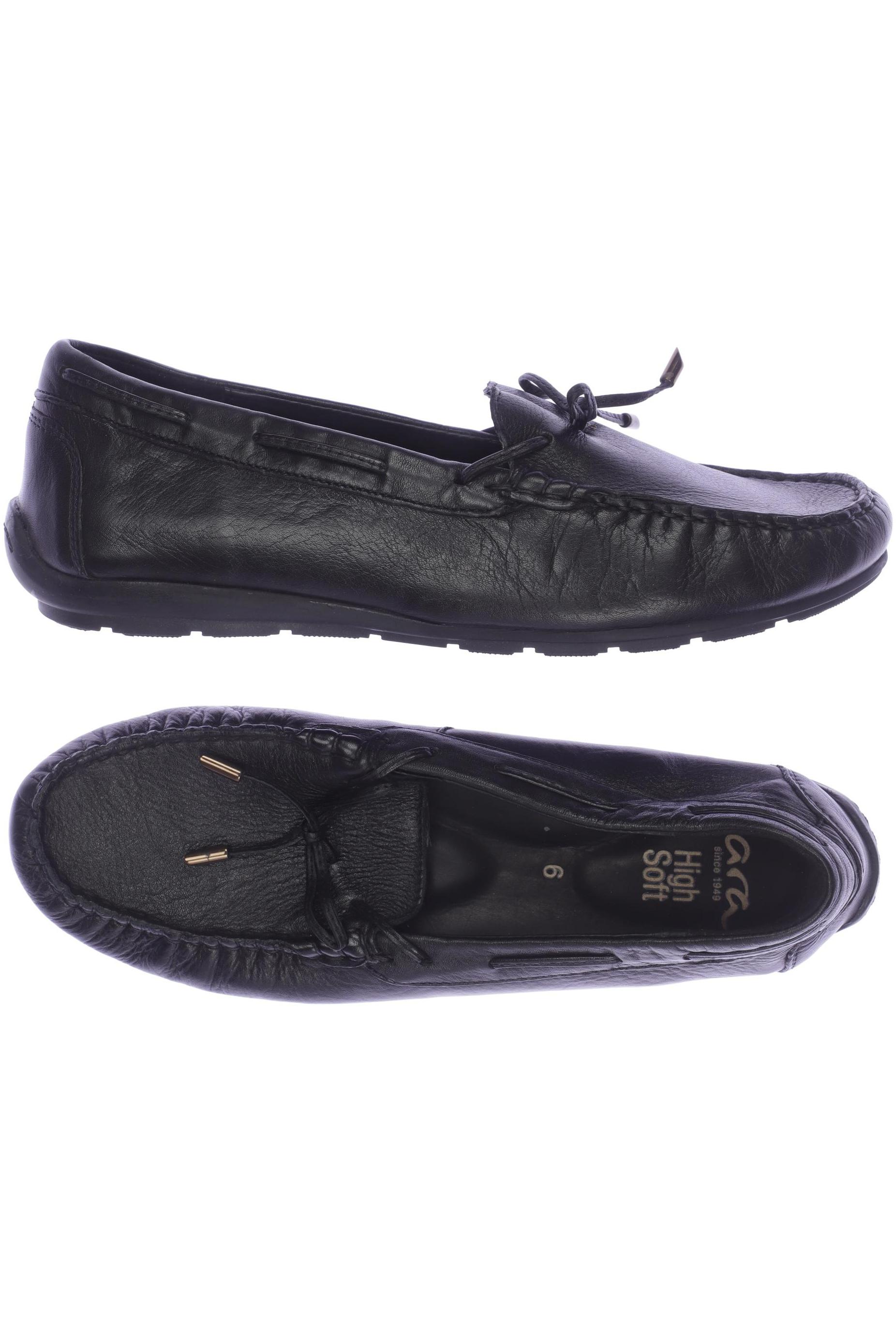 

Ara Damen Halbschuh, schwarz, Gr. 6