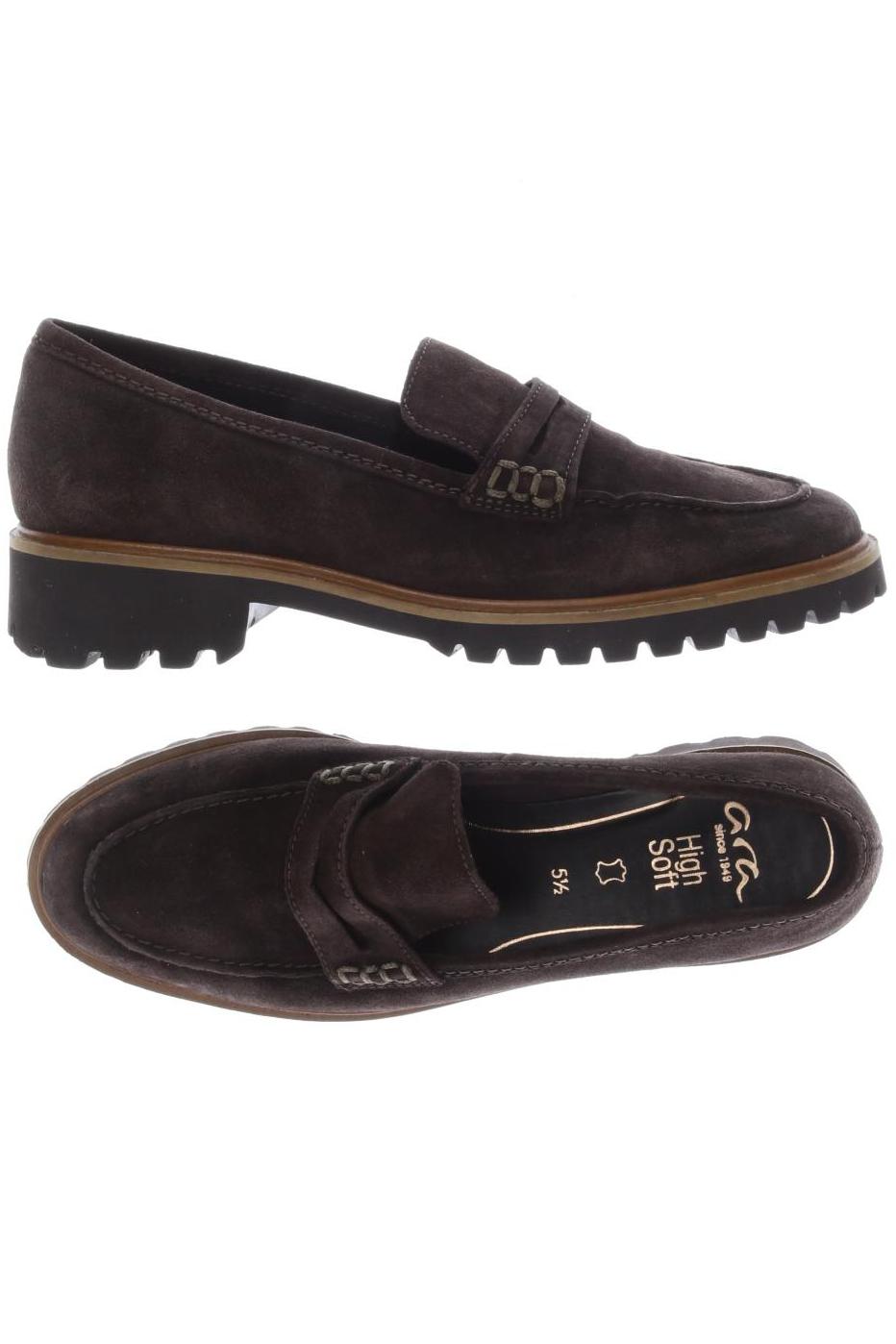 

Ara Damen Halbschuh, braun, Gr. 5.5