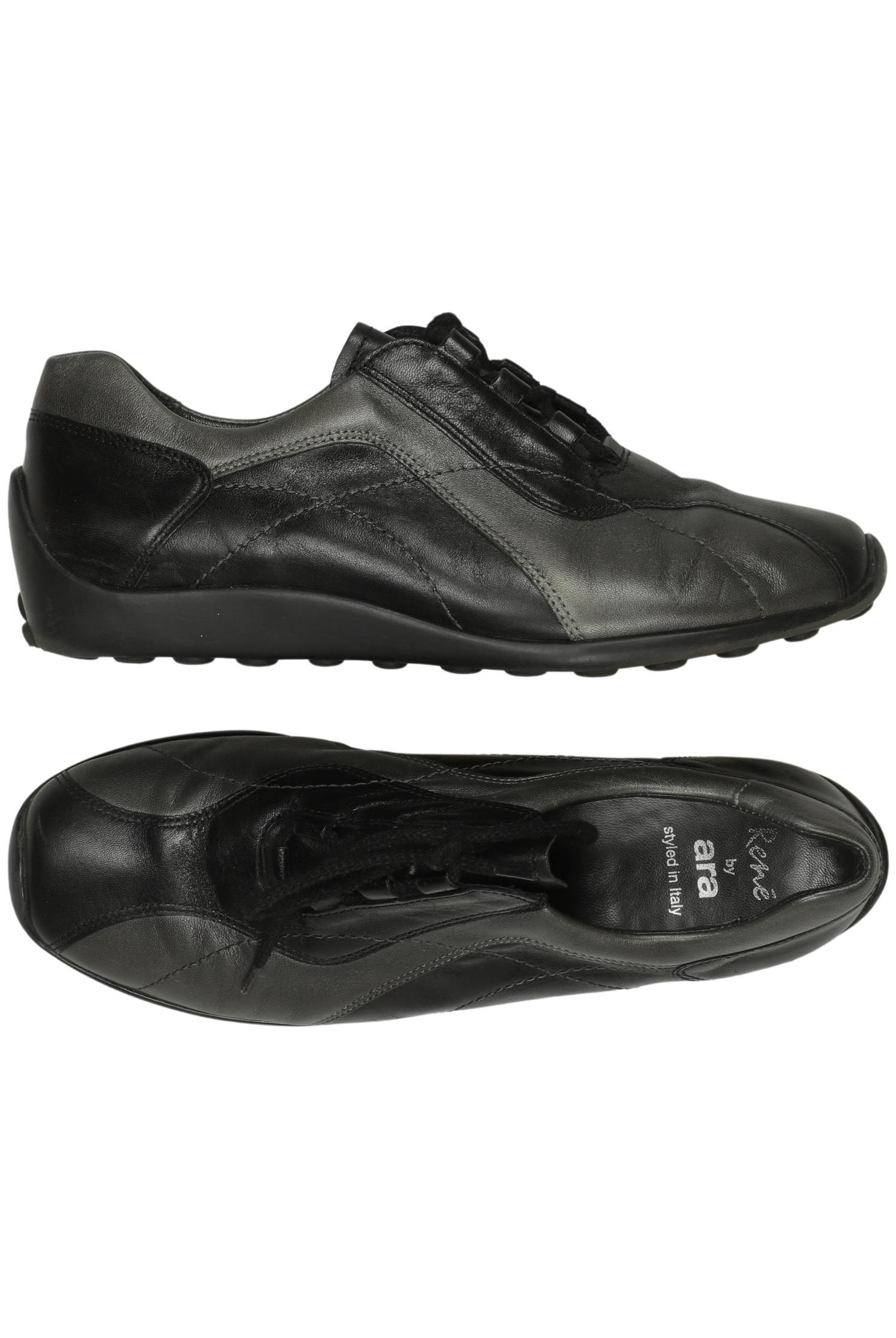 

Ara Damen Halbschuh, schwarz, Gr. 4.5